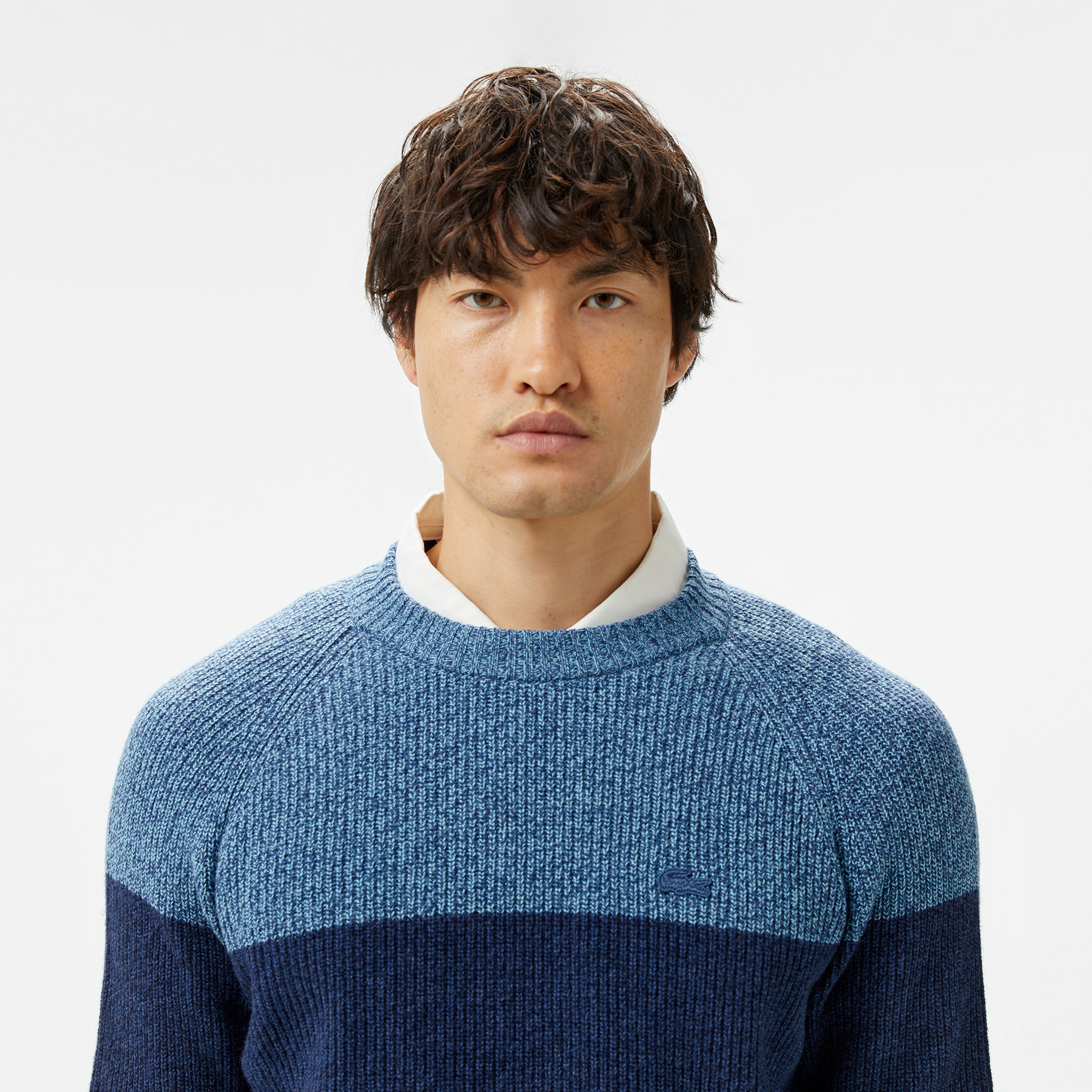 Lacoste Men Multi-Color Yün Karışımlı Sweatshirt