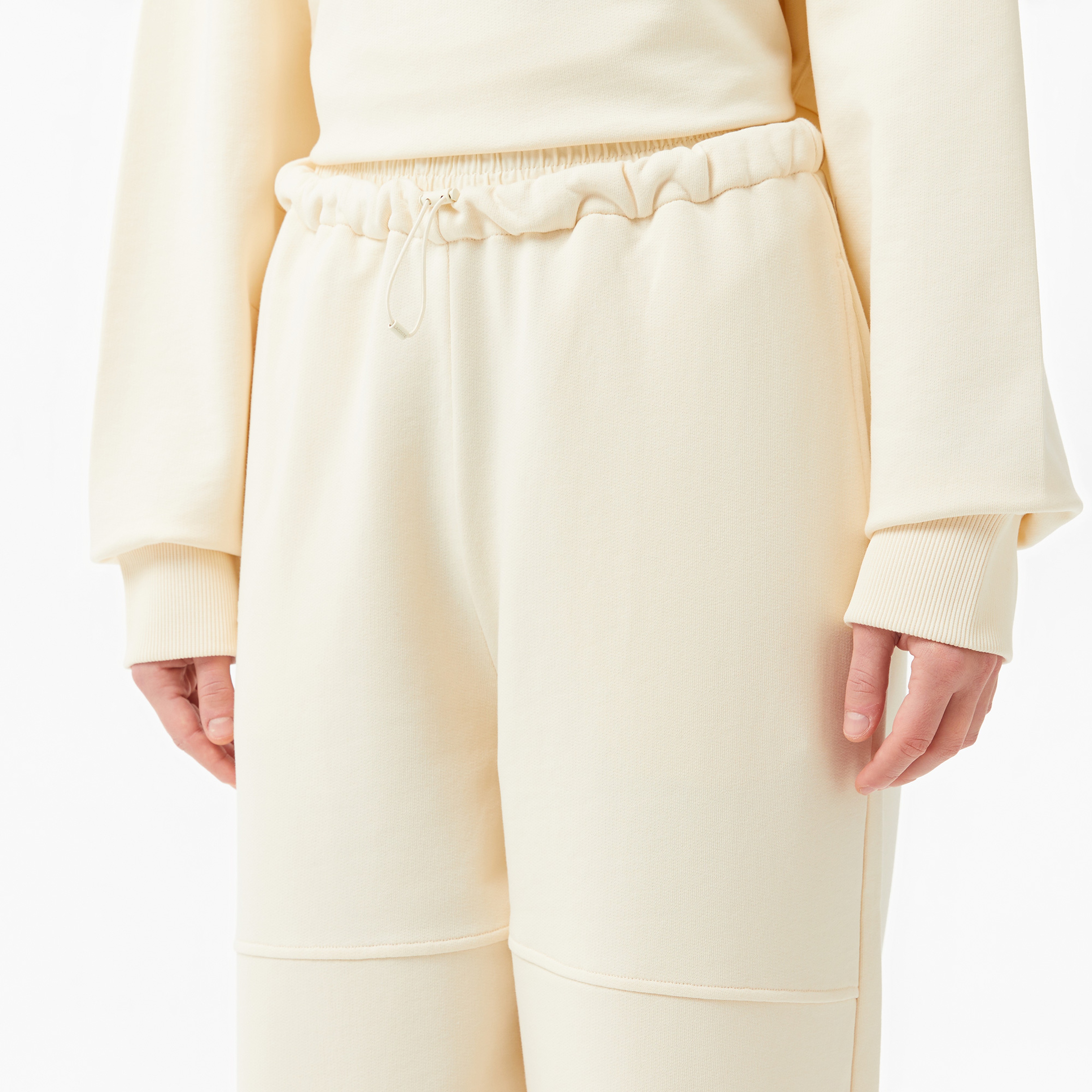 Lacoste Kadın Regular Fit Krem Eşofman Altı