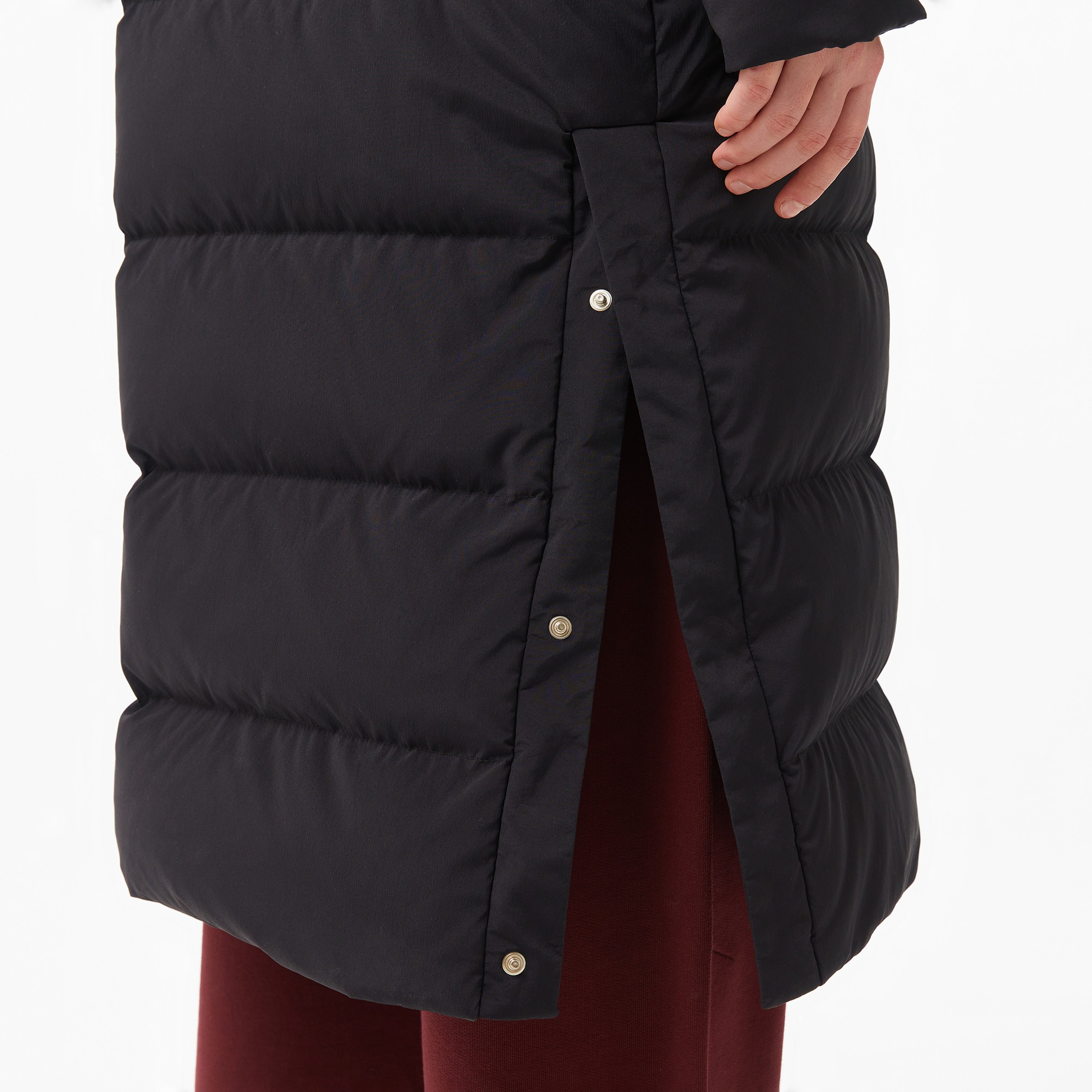 Lacoste Kadın Siyah Mont