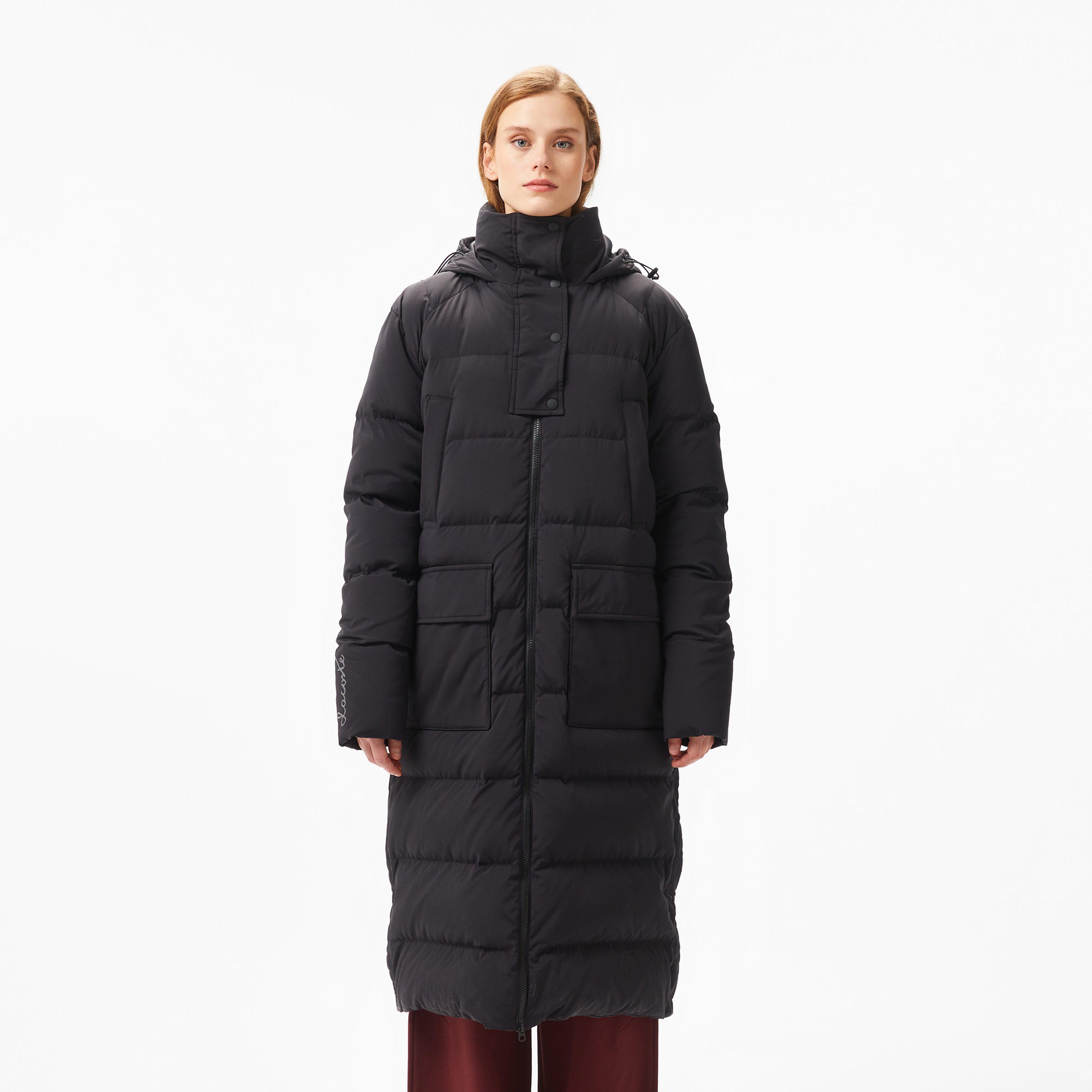 Lacoste Kadın Siyah Mont