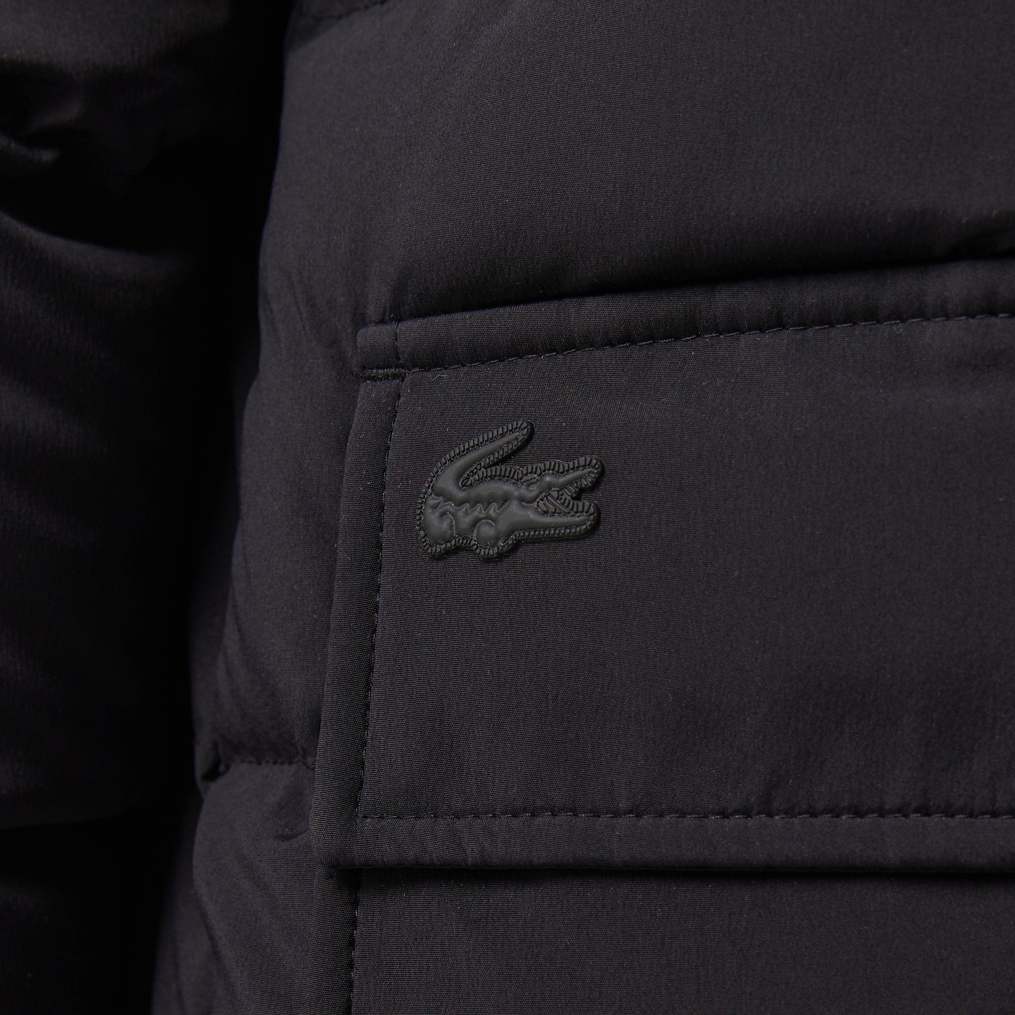 Lacoste Kadın Siyah Mont