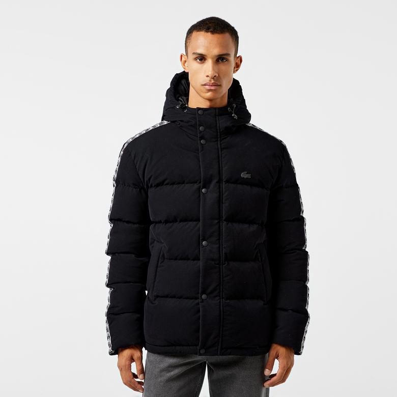 Lacoste Erkek Siyah Mont