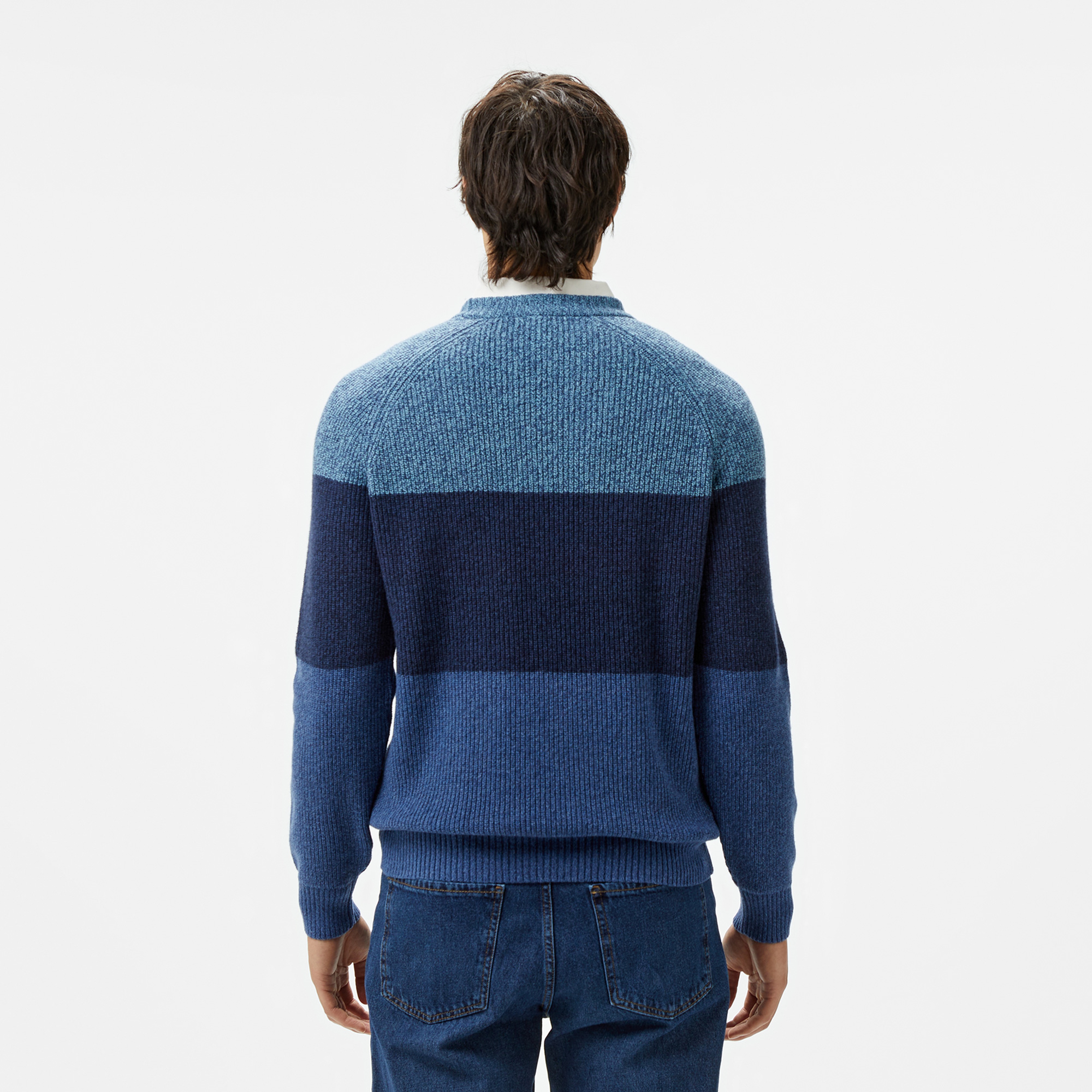 Lacoste Men Multi-Color Yün Karışımlı Sweatshirt