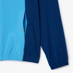 SPORT x Novak Djokovic Erkek Regular Fit Renk Bloklu Mavi Eşofman Takımı