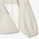 Kadın Relaxed Fit Kapüşonlu Gri Rüzgarlık