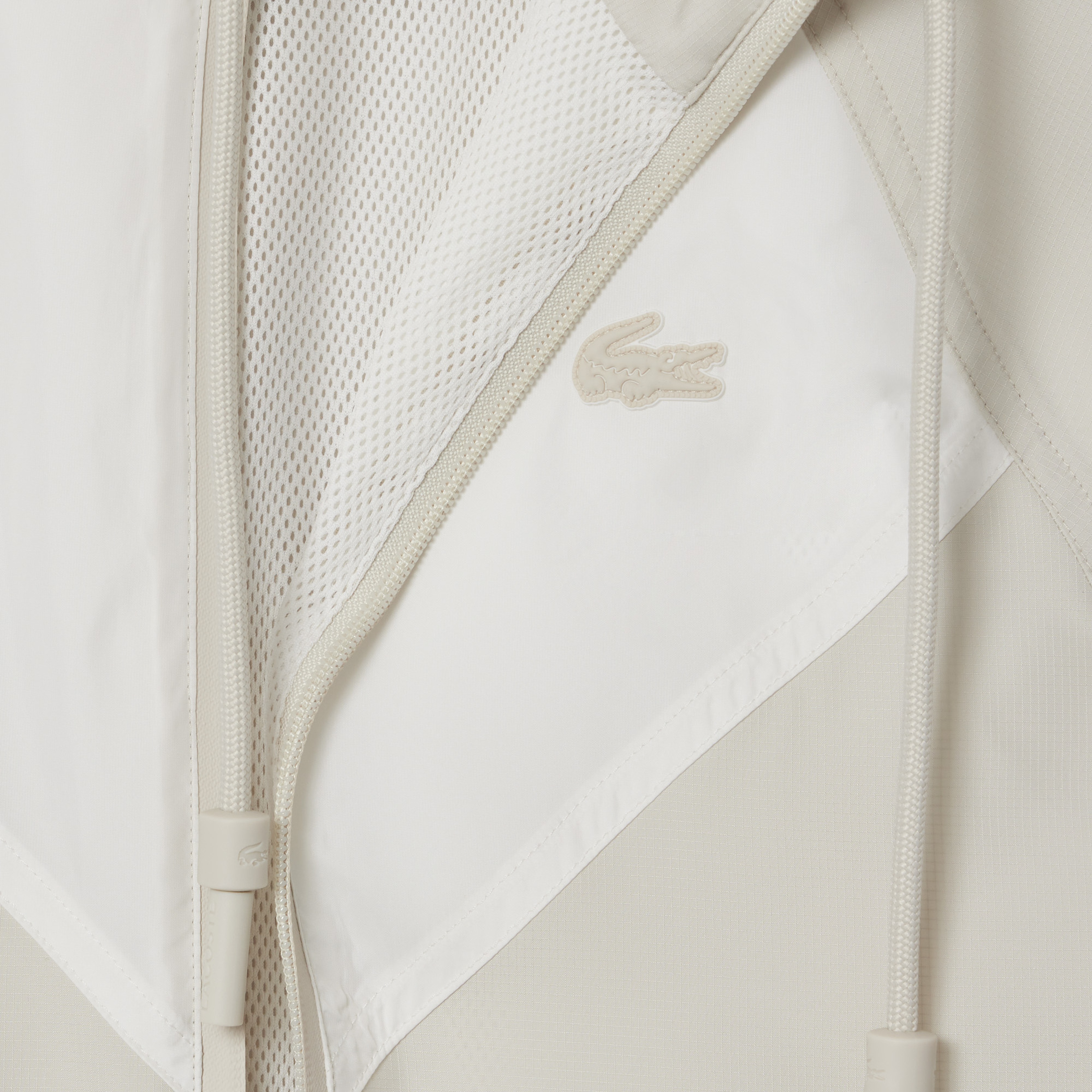 Kadın Relaxed Fit Kapüşonlu Gri Rüzgarlık