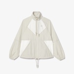 Kadın Relaxed Fit Kapüşonlu Gri Rüzgarlık