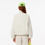 Kadın Relaxed Fit Kapüşonlu Gri Rüzgarlık