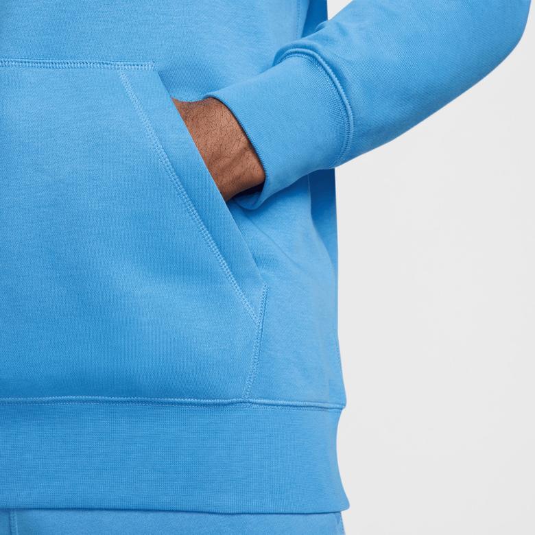 Nike Club Erkek Mavi Hoodie
