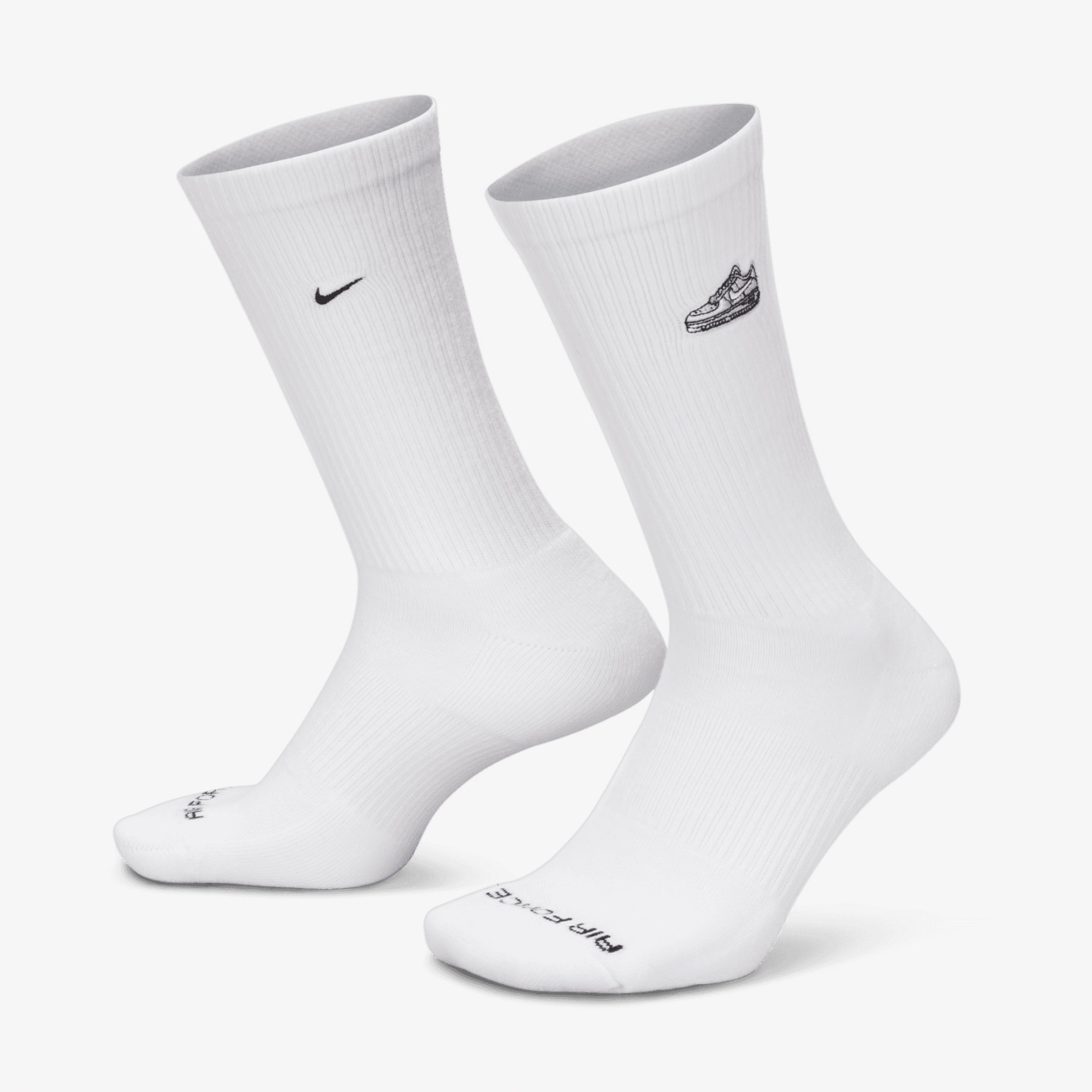 Nike Everyday Plus Cushioned Crew Beyaz Unisex Çorap