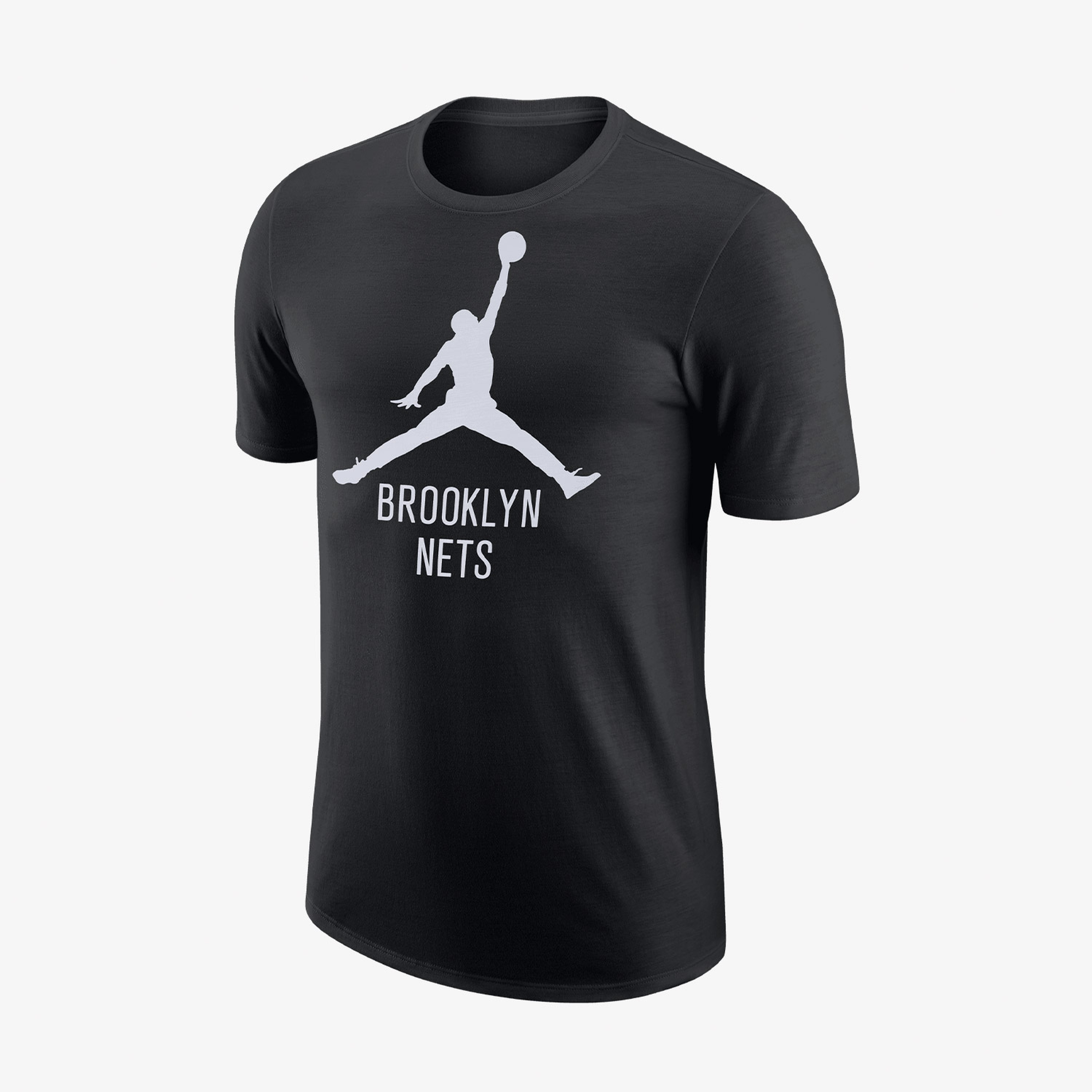 Jordan Brooklyn Nets Essential Erkek Siyah T-Shirt