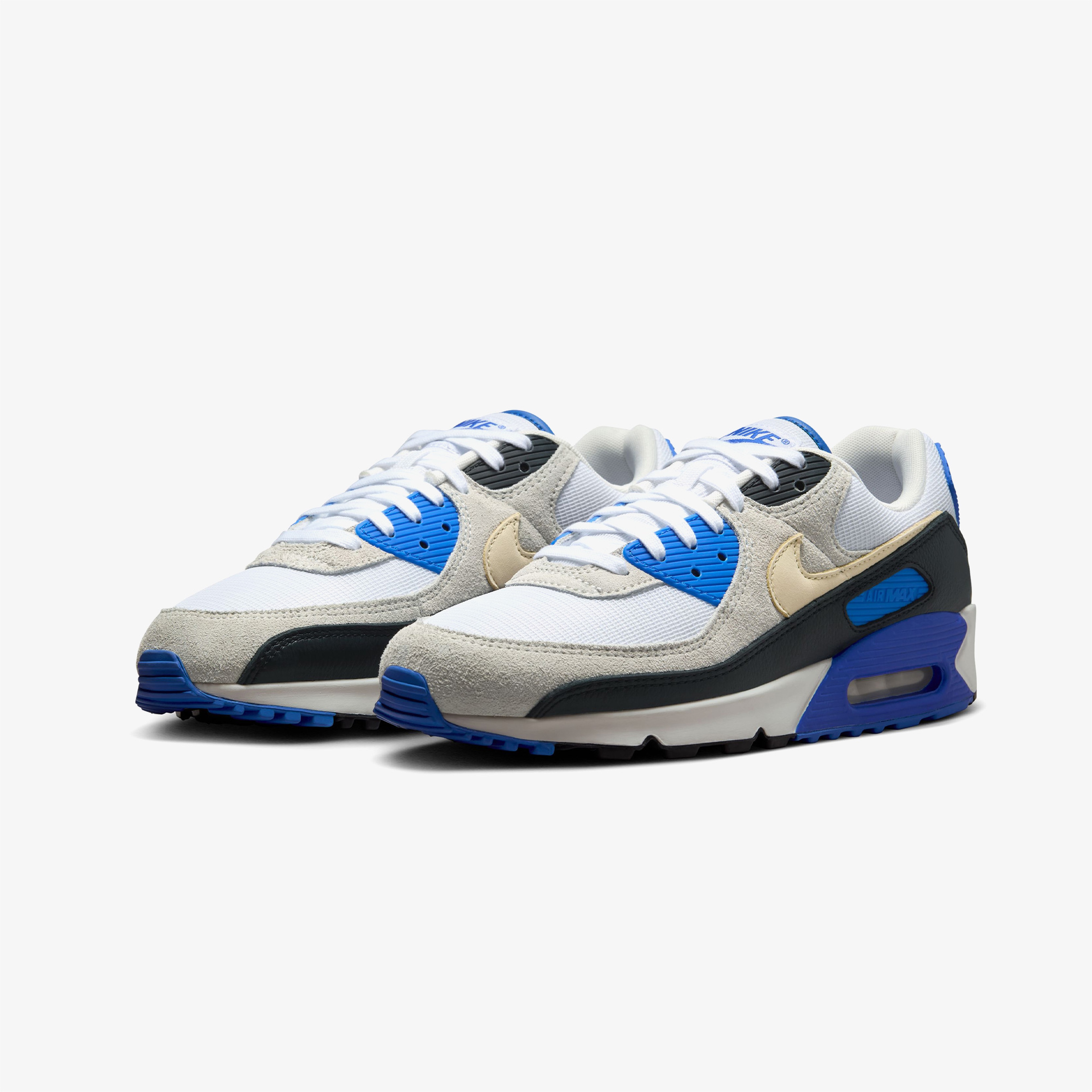 Nike Air Max 90 Premium Erkek Beyaz Sneaker