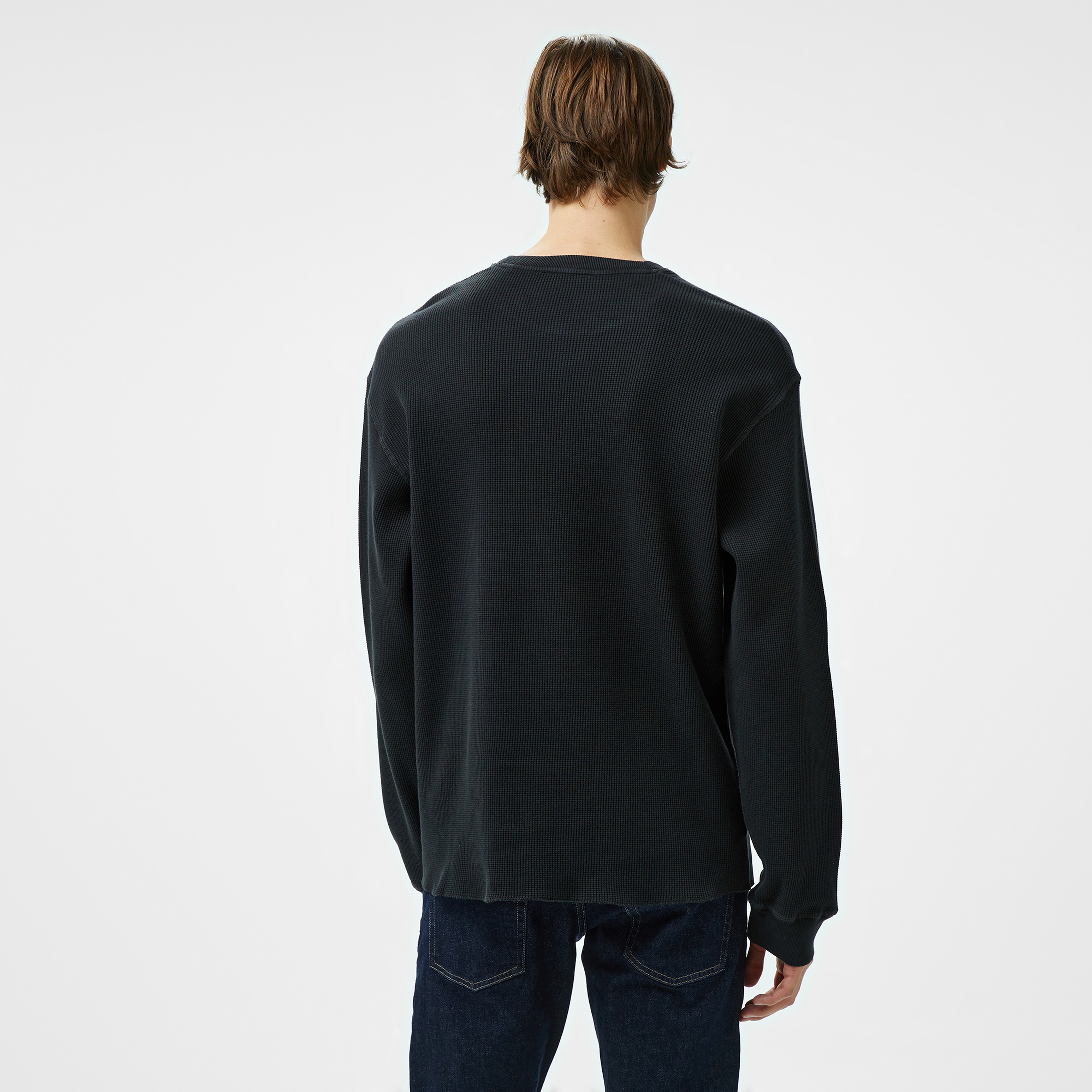 The Kooples Classic Erkek Siyah Sweatshirt