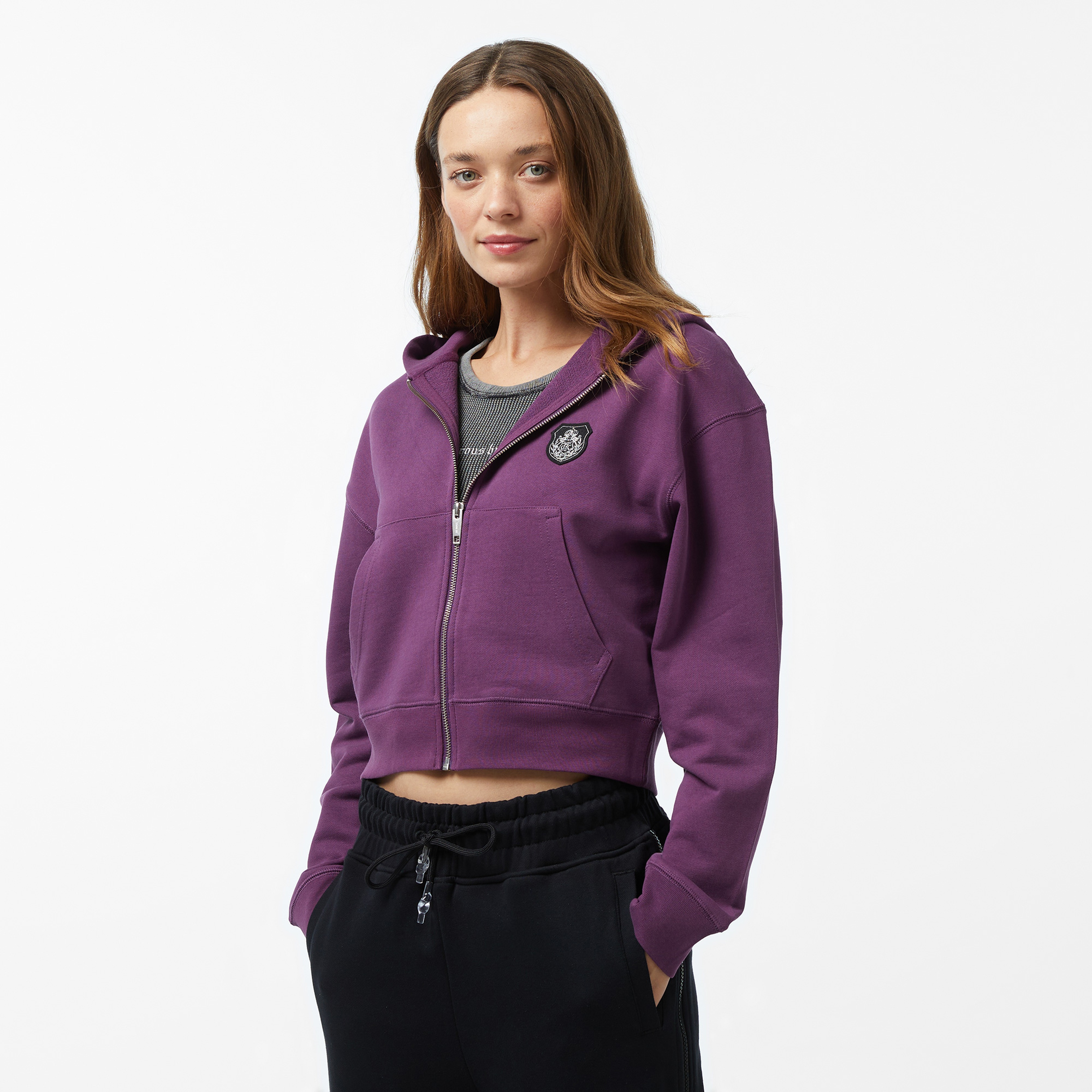 The Kooples Classic Erkek Mor Sweatshirt