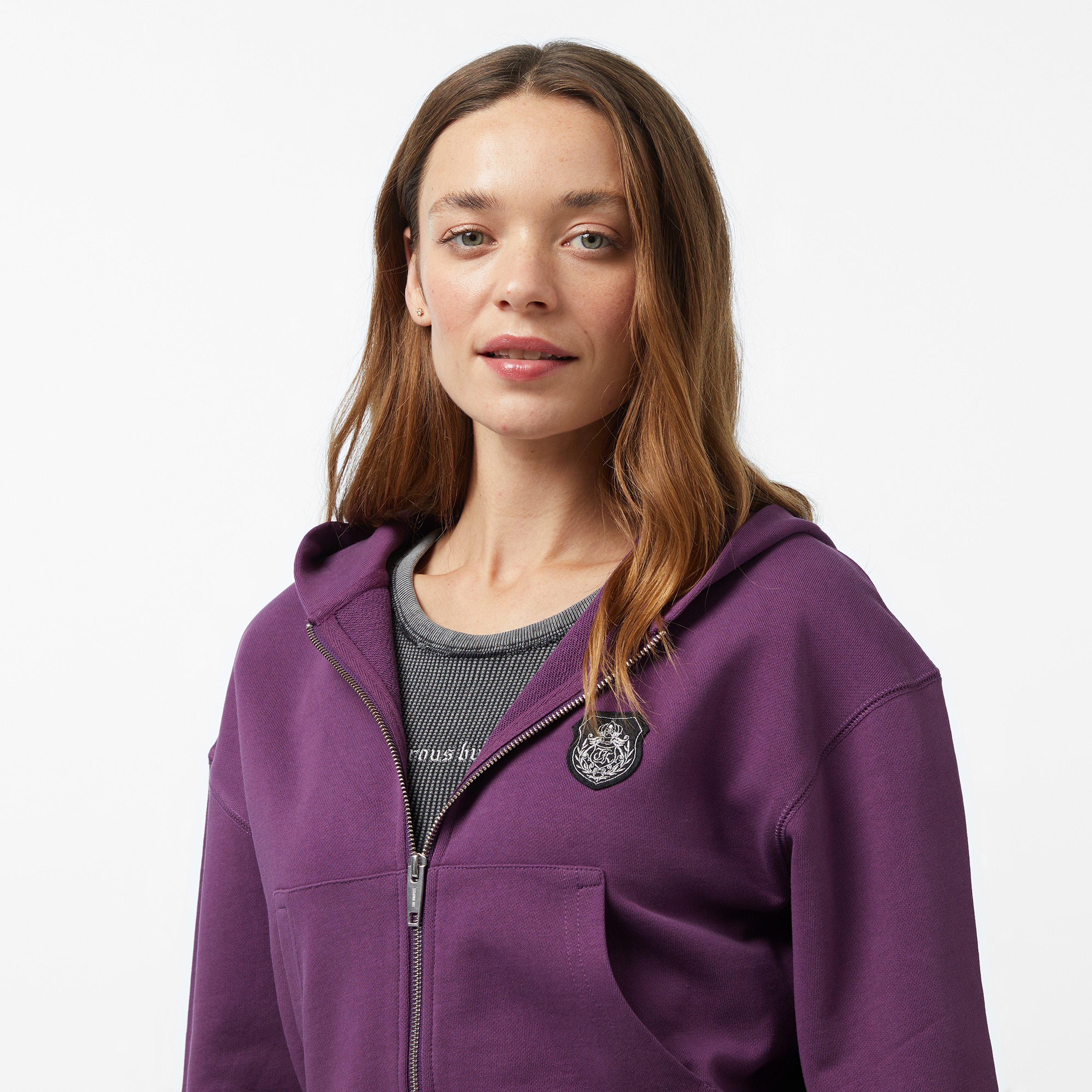 The Kooples Classic Erkek Mor Sweatshirt