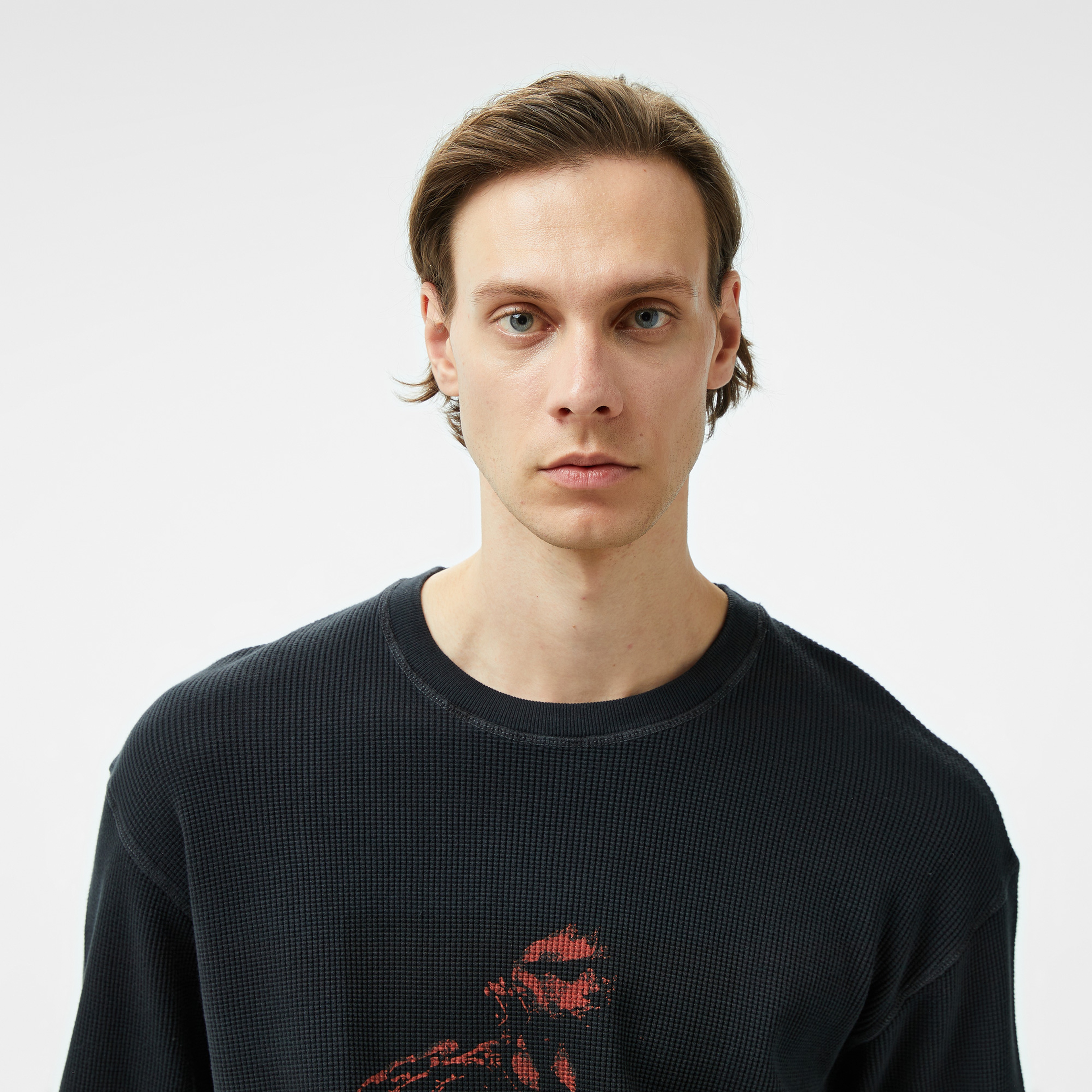 The Kooples Classic Erkek Siyah Sweatshirt