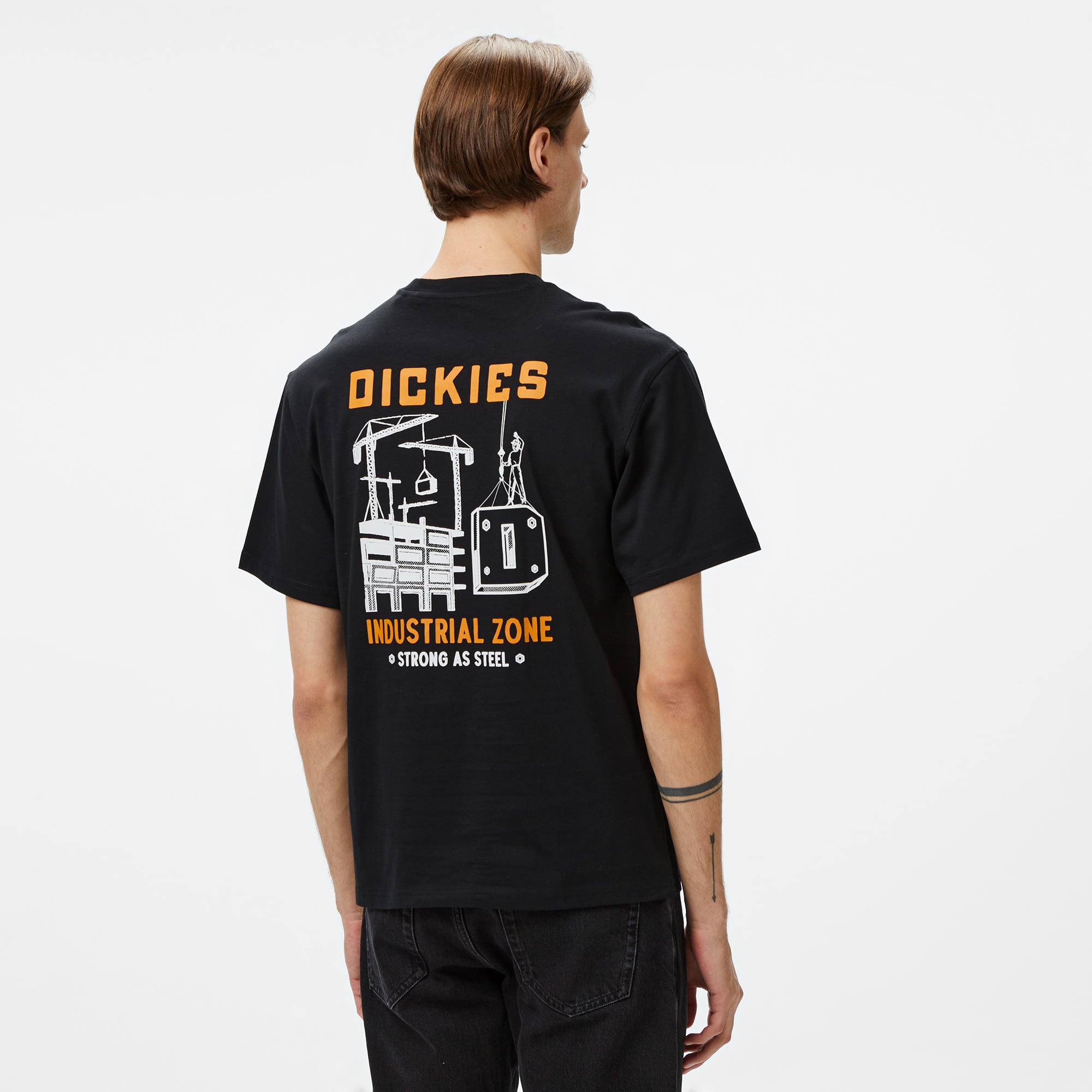 Dickies Industrial Zone Siyah Erkek T-Shirt