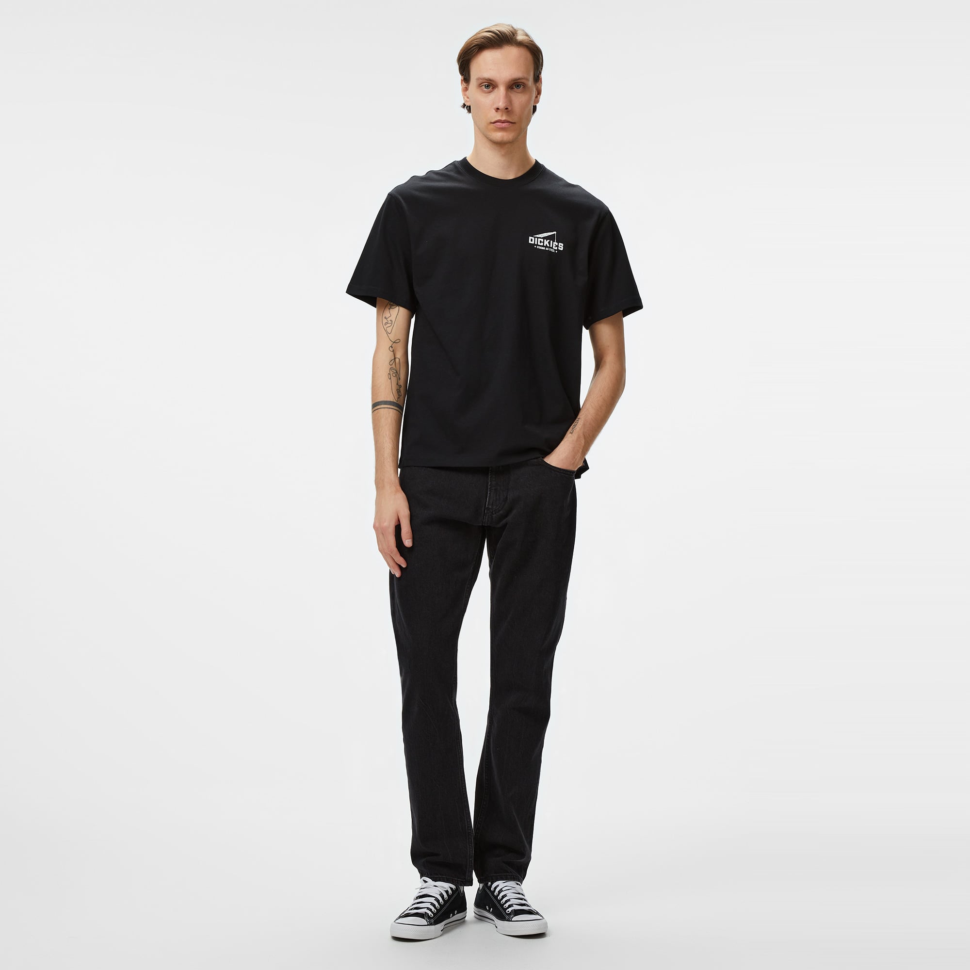 Dickies Industrial Zone Siyah Erkek T-Shirt