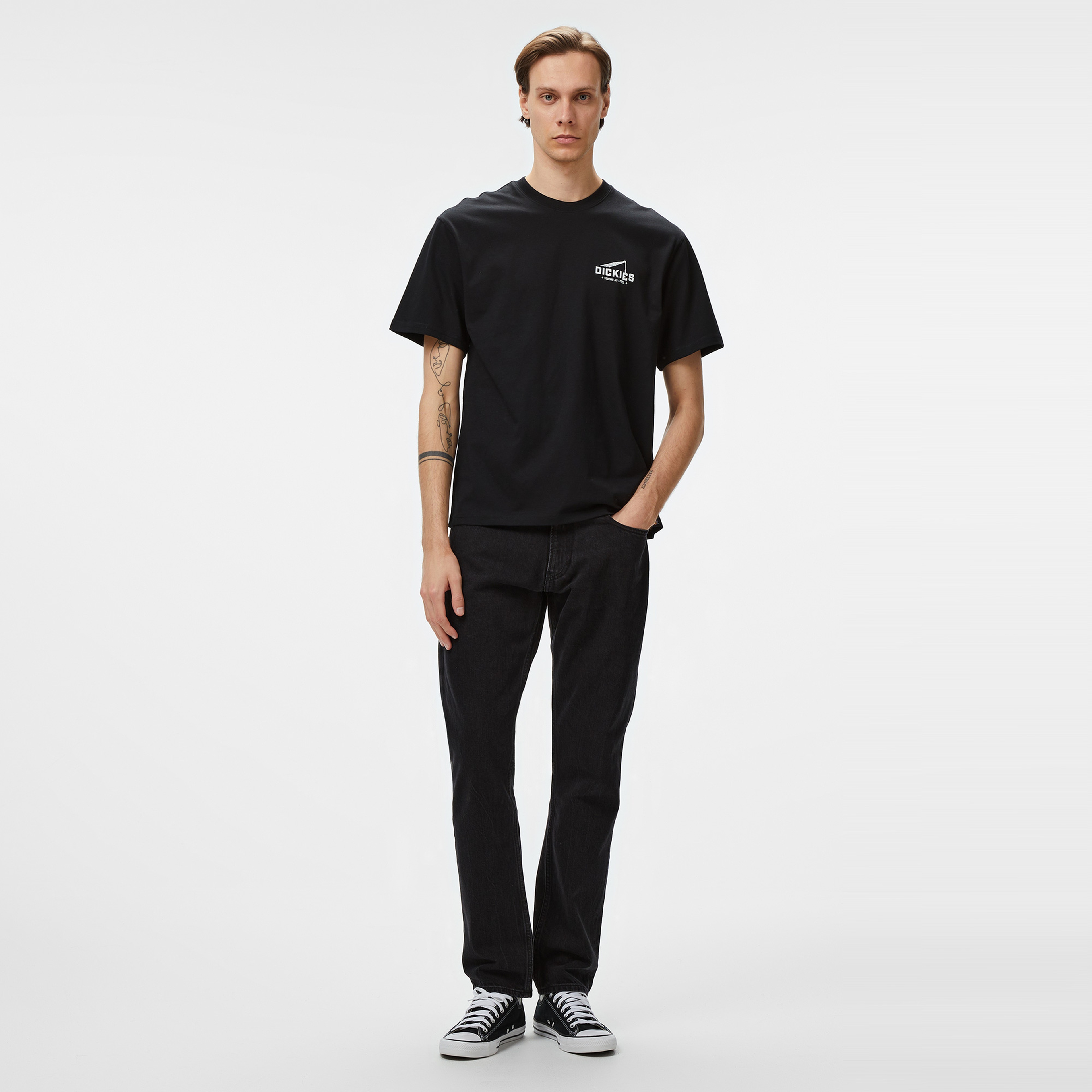 Dickies Industrial Zone Siyah Erkek T-Shirt