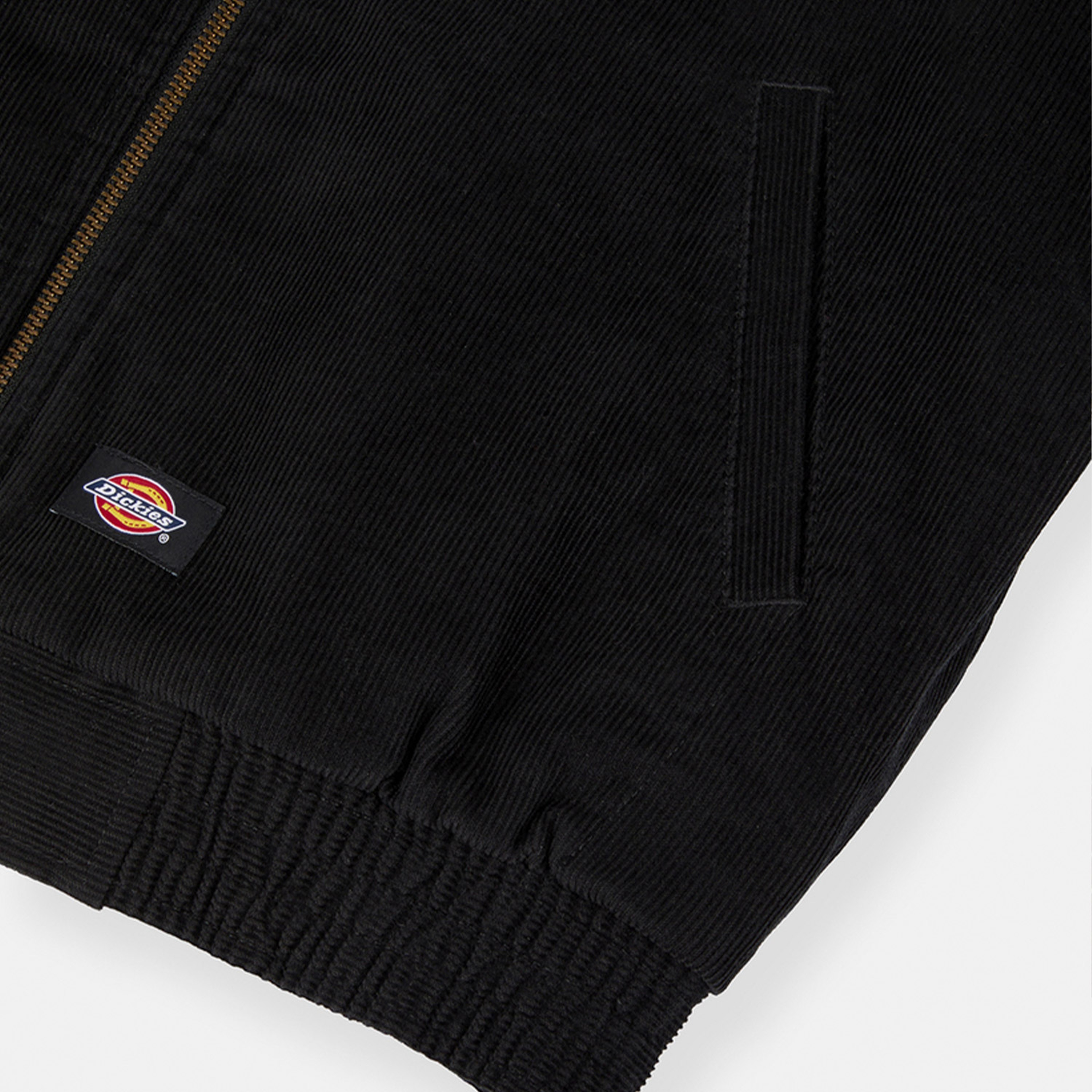 Dickies Corduroy Hooded Siyah Kadın Ceket
