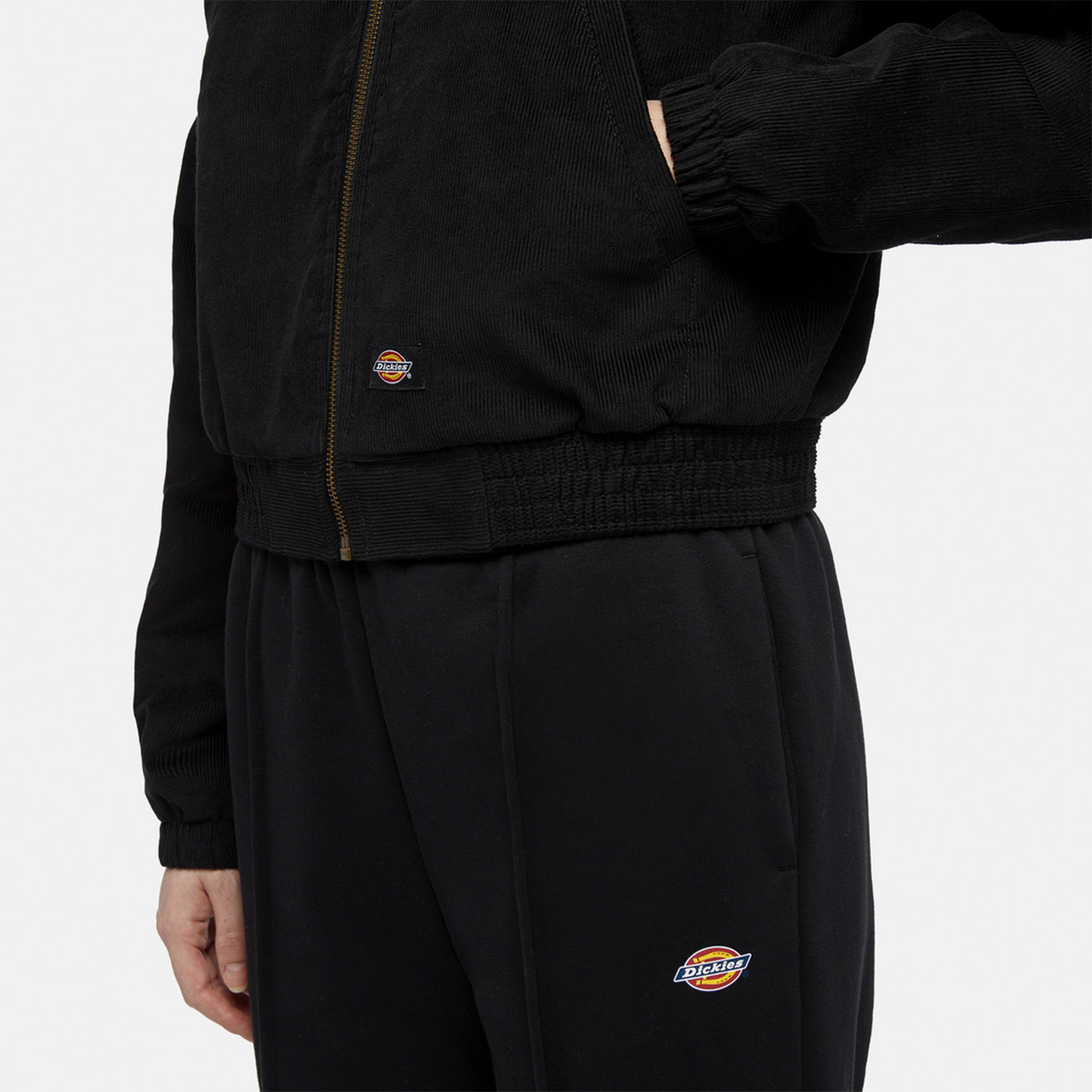 Dickies Corduroy Hooded Siyah Kadın Ceket