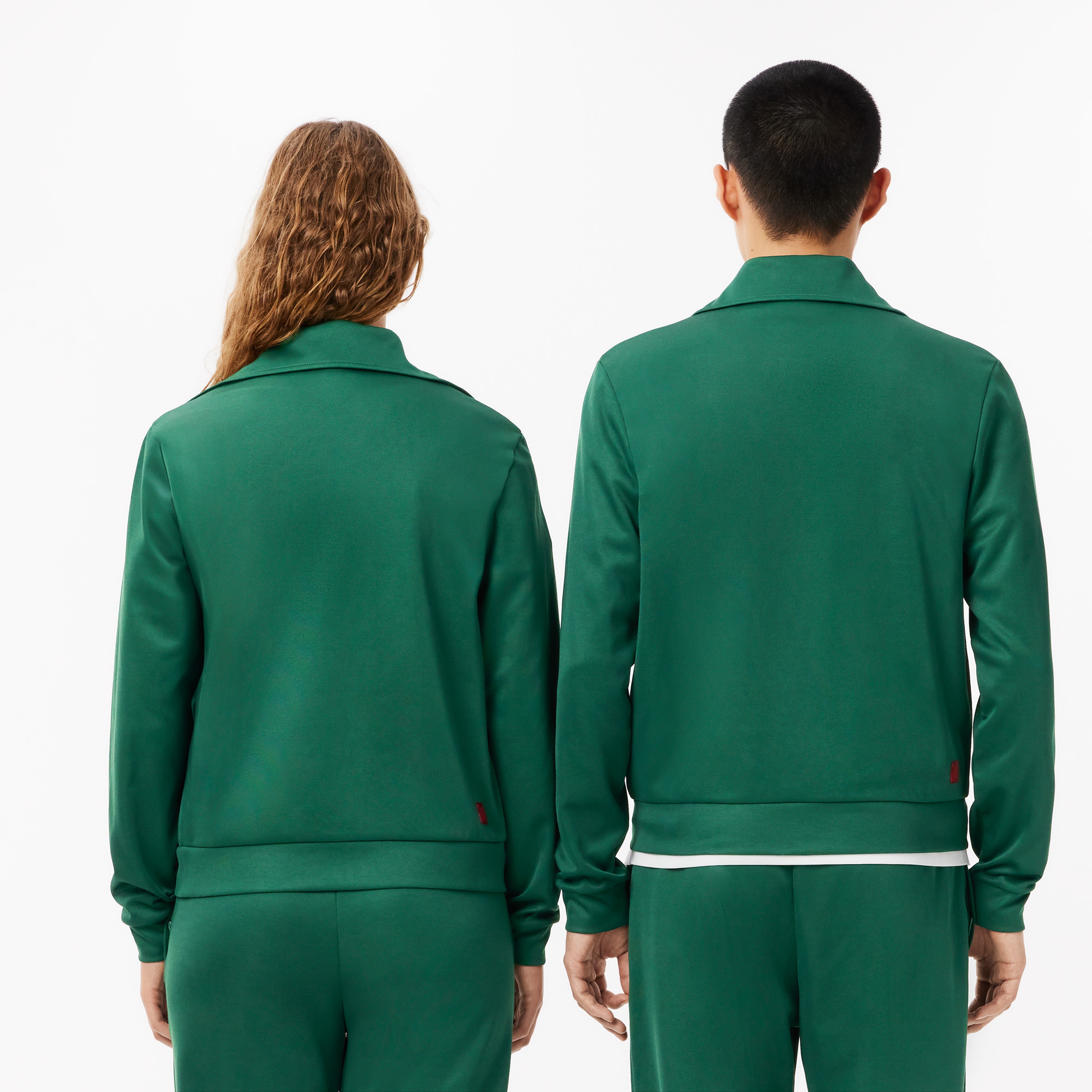 CLOT Unisex Regular Fit Fermuarlı Yeşil Sweatshirt