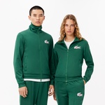 CLOT Unisex Regular Fit Fermuarlı Yeşil Sweatshirt