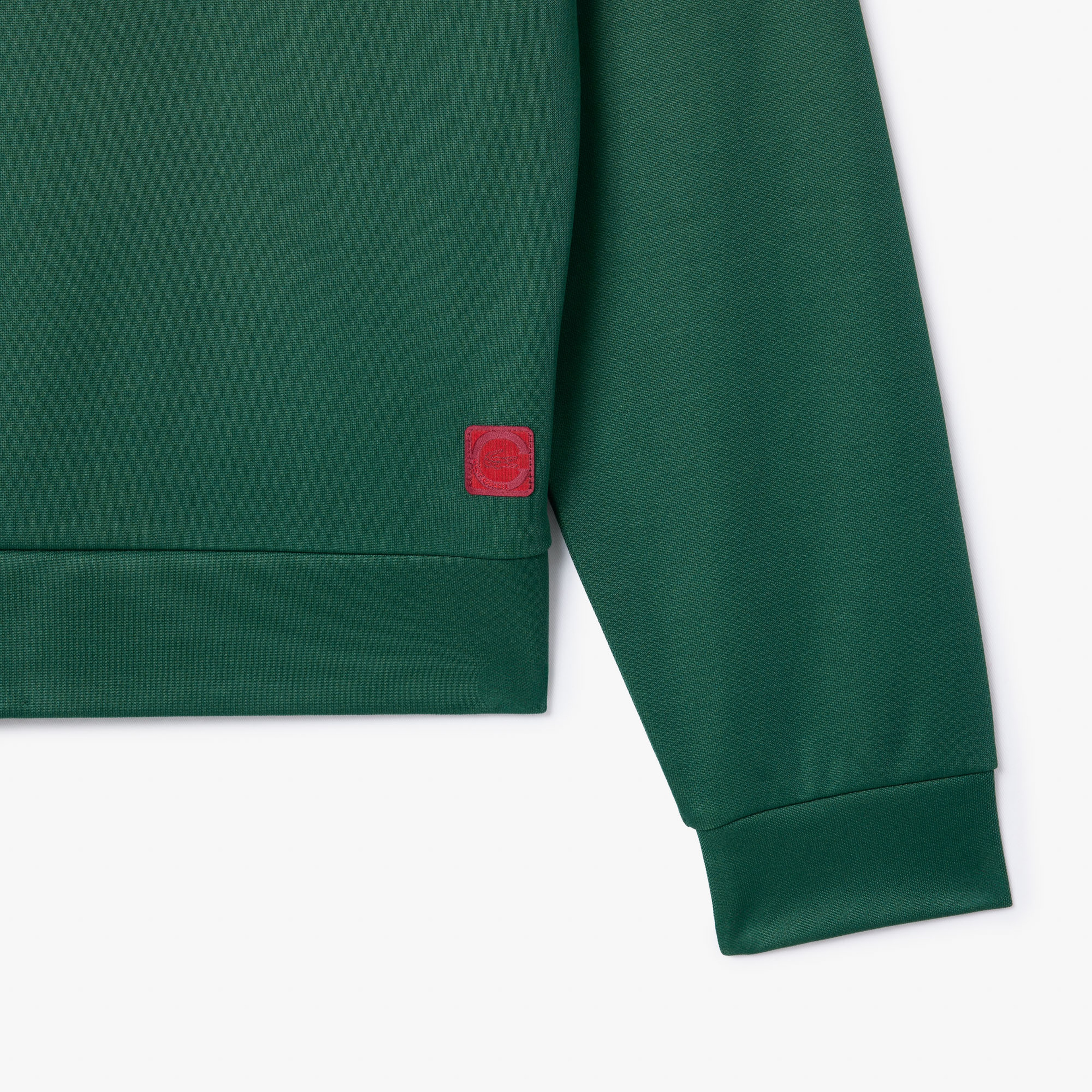 CLOT Unisex Regular Fit Fermuarlı Yeşil Sweatshirt