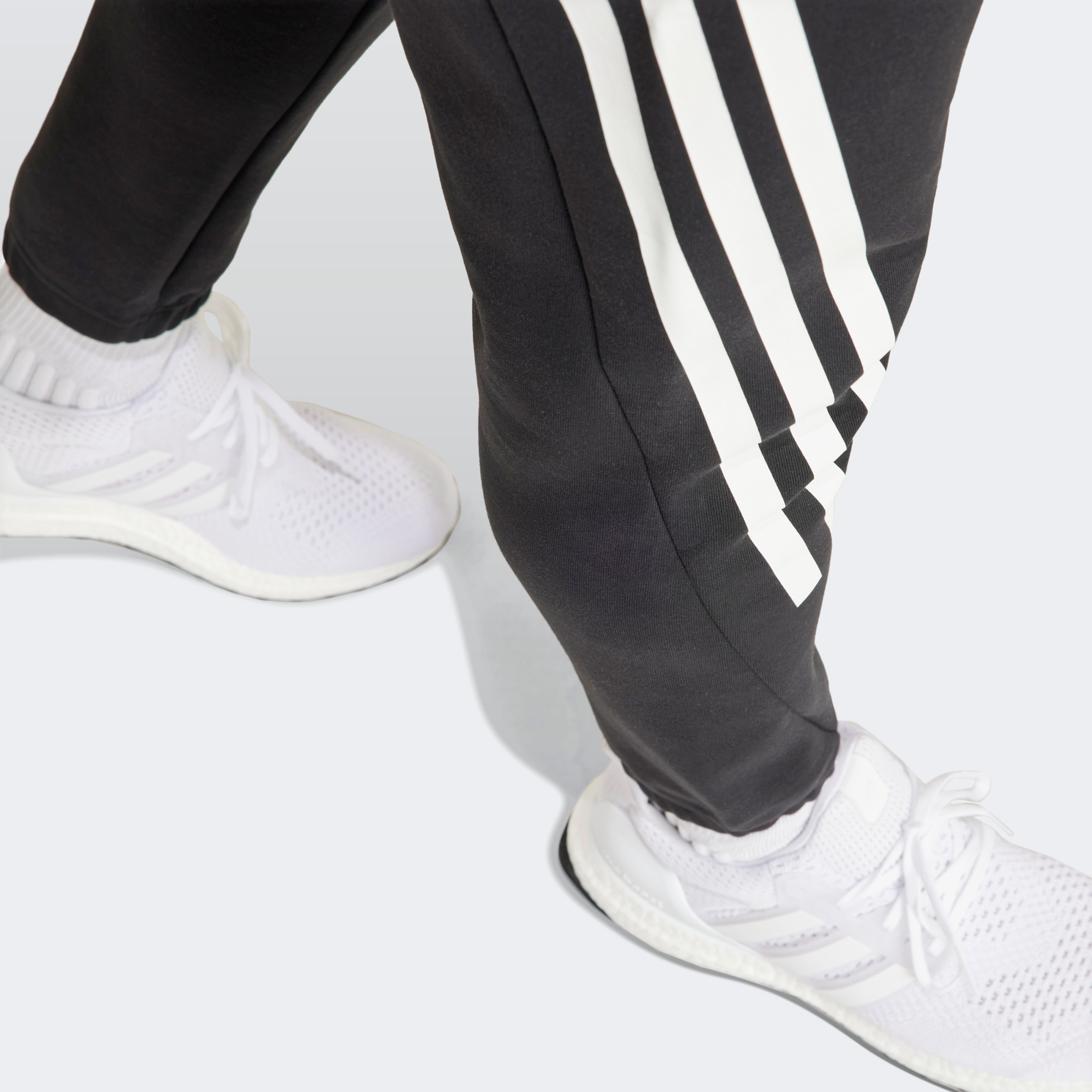 adidas Future Icons 3-Stripes Erkek Siyah Eşofman Altı