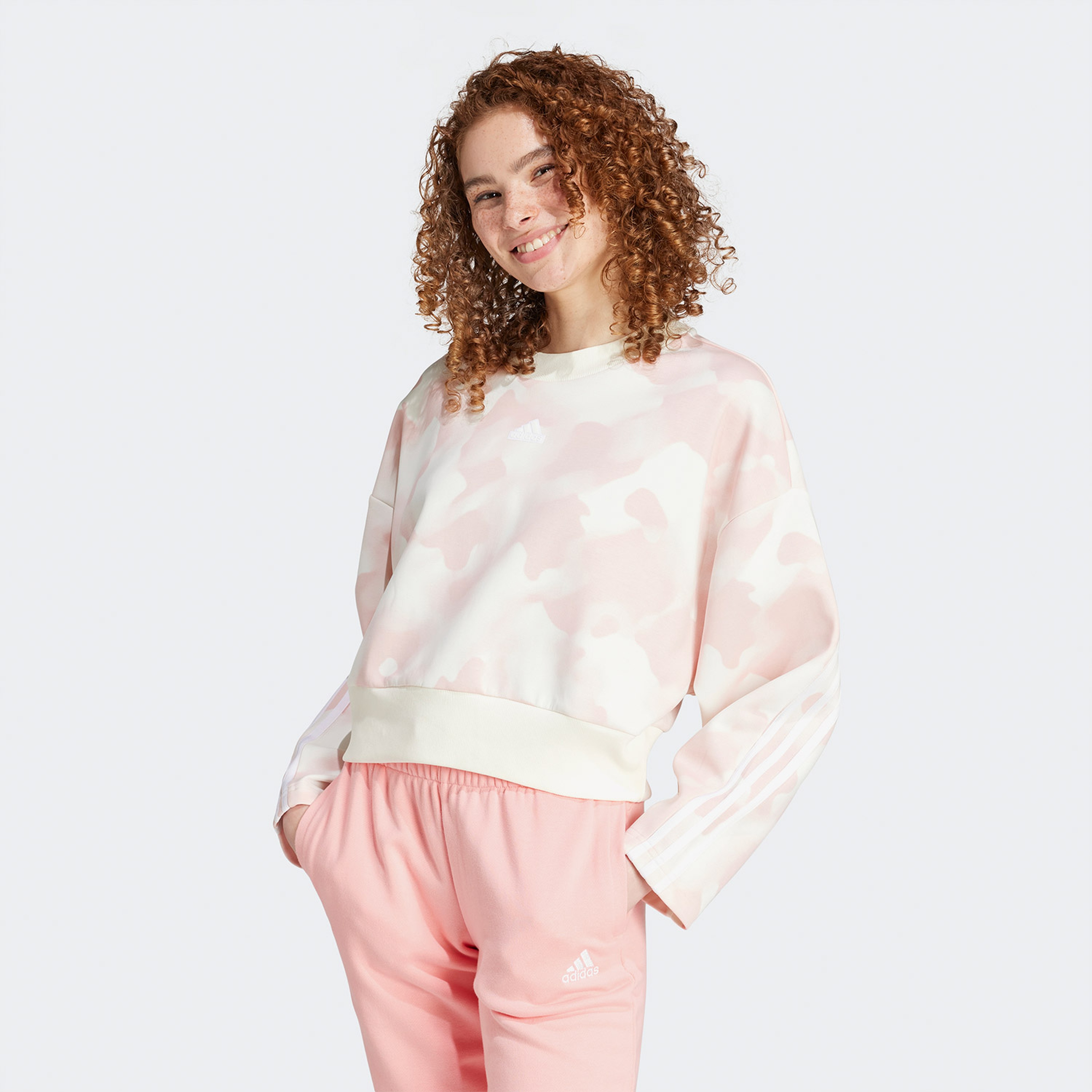 adidas Future Icons 3-Stripes Kadın Çok renkli Hoodie