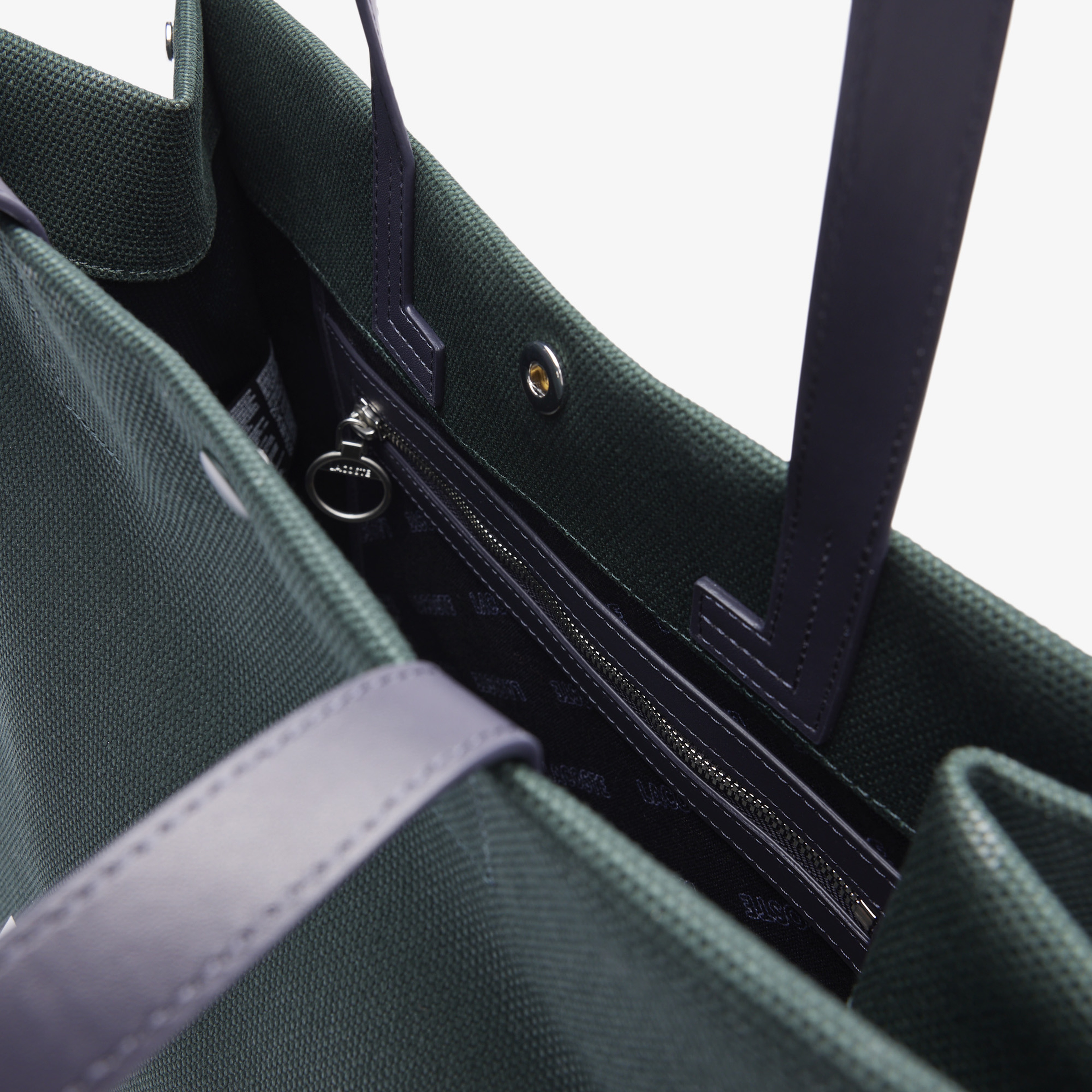 Heritage Canvas Unisex Koyu Yeşil Omuz Çantası