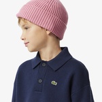 Çocuk Polo Yaka Lacivert Kazak