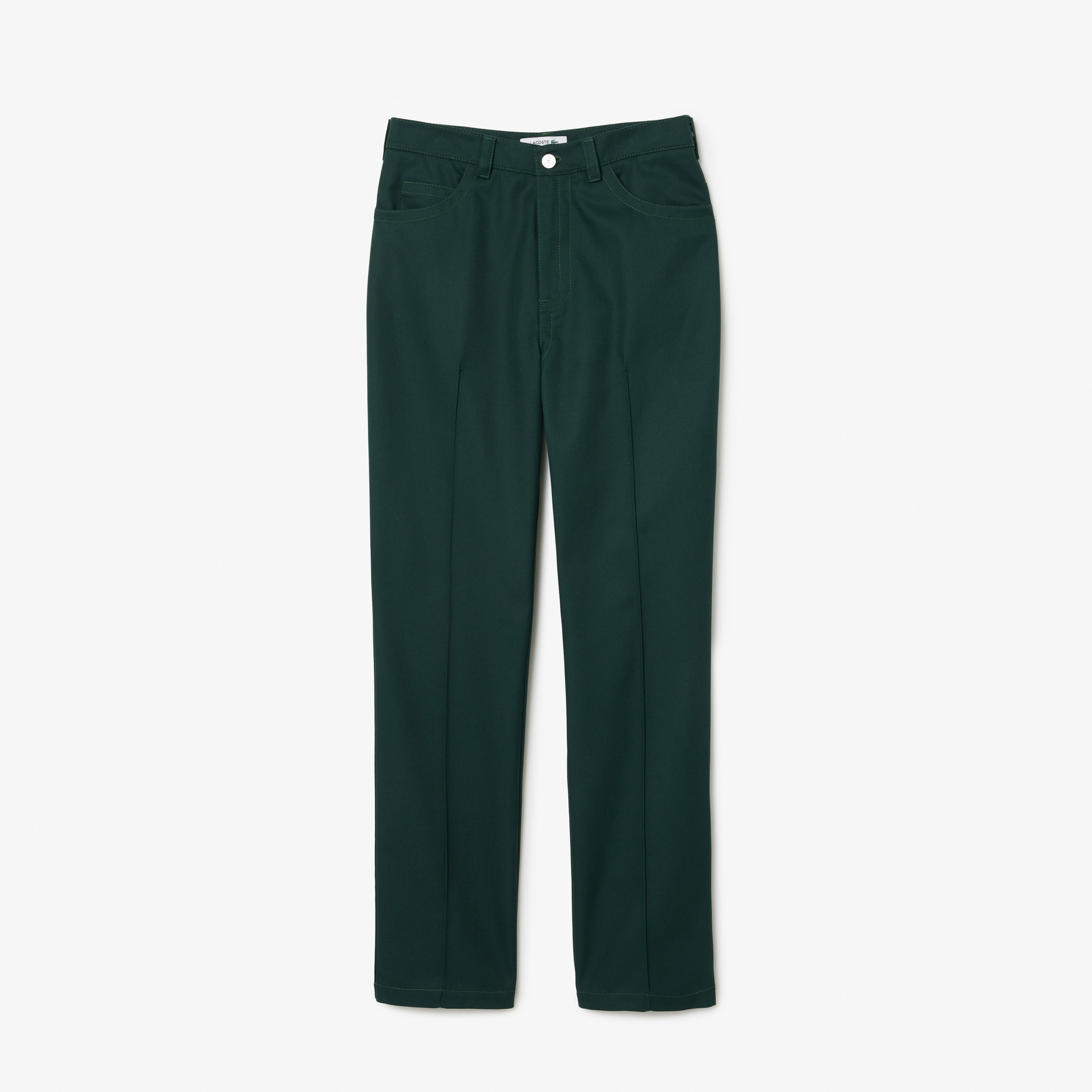 Kadın Straight Fit Koyu Yeşil Pantolon