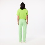 Erkek Straight Fit Denim Yeşil Pantolon