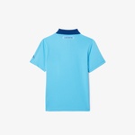 Tenis X Novak Djokovic Erkek Çocuk Baskılı Mavi Polo