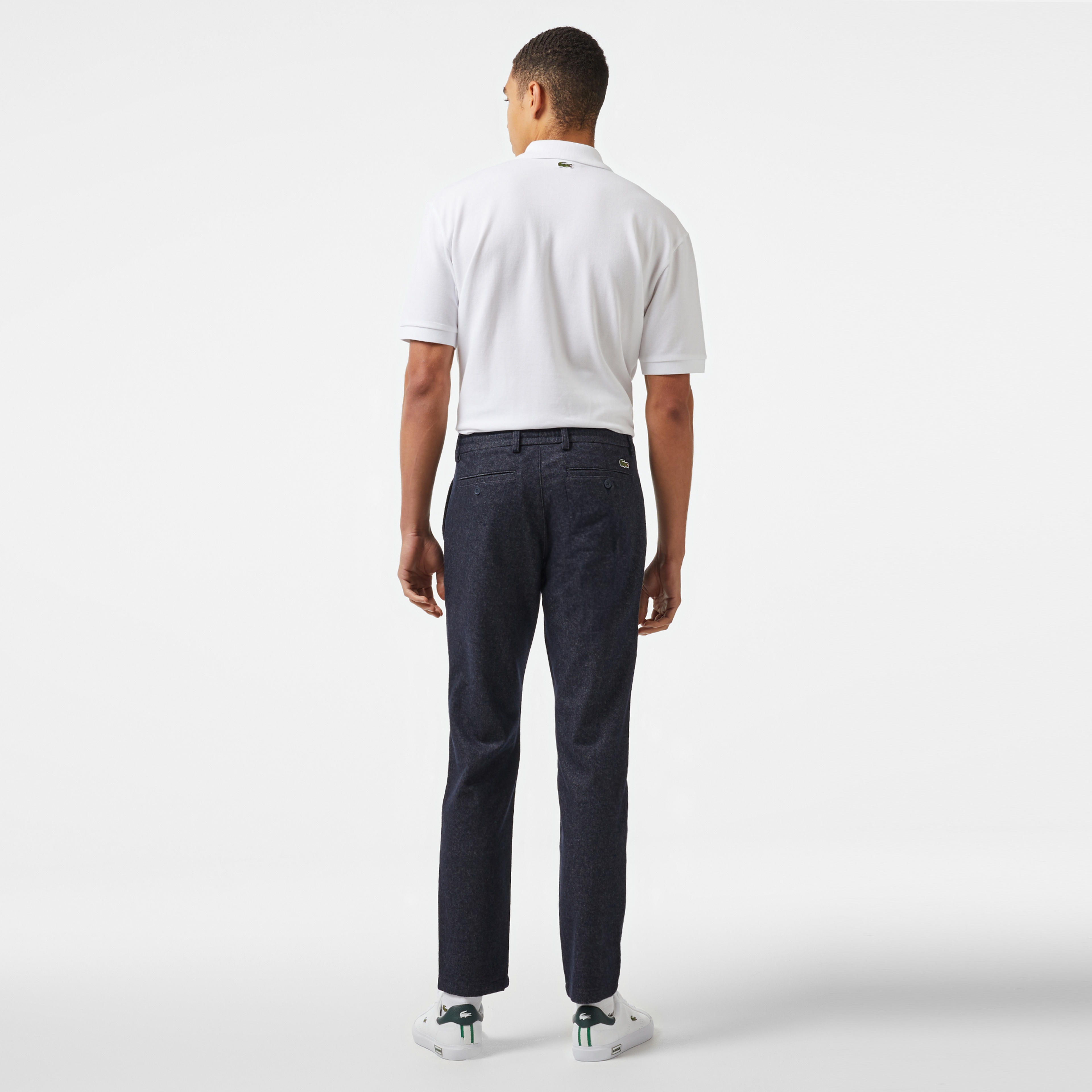 Erkek Tapered Fit Chino Lacivert Pantolon