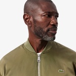 Erkek Hakim Yaka Haki Bomber Ceket