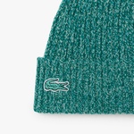 Unisex Yün Yeşil Bere