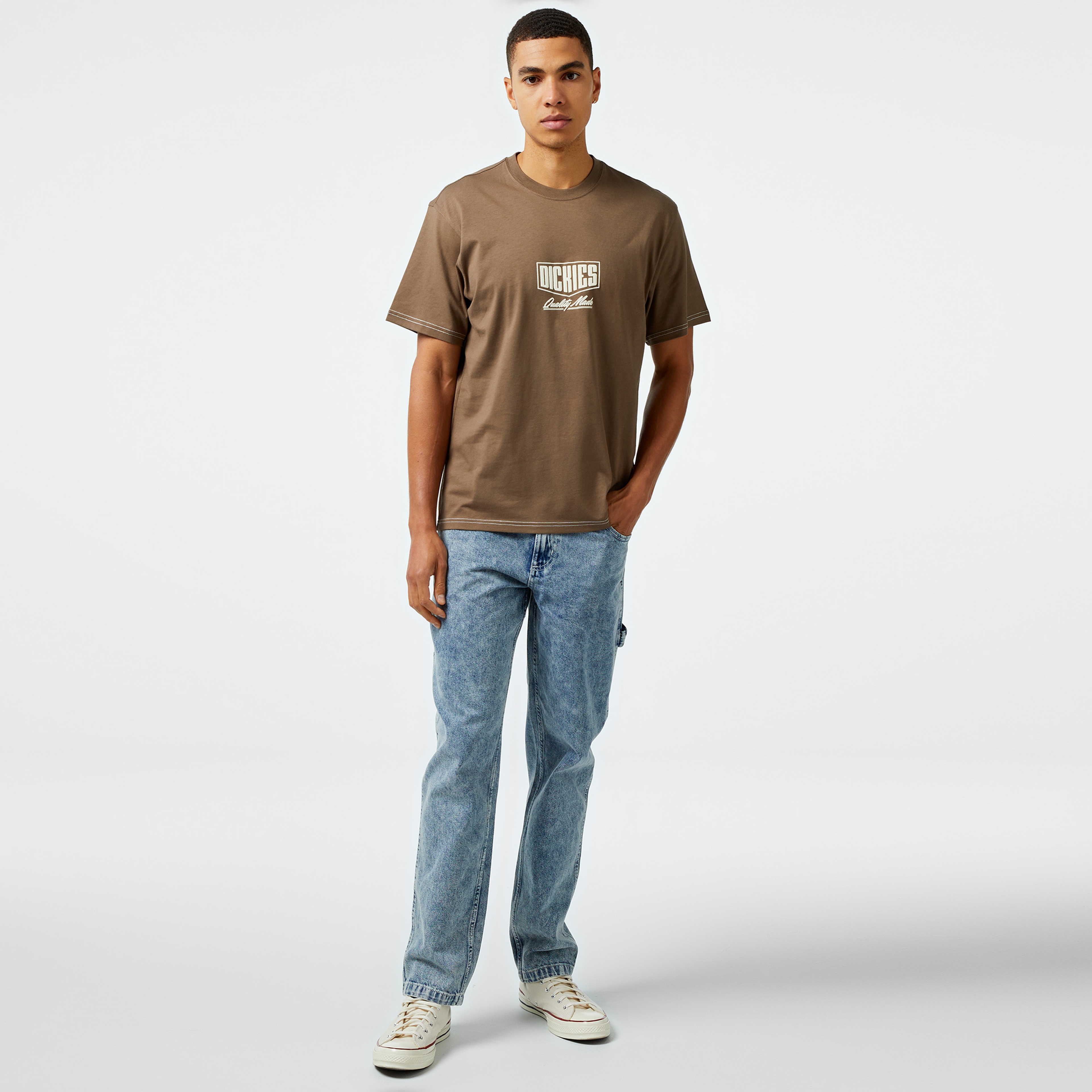 Dickies Philipsburg Erkek Kahverengi T-Shirt