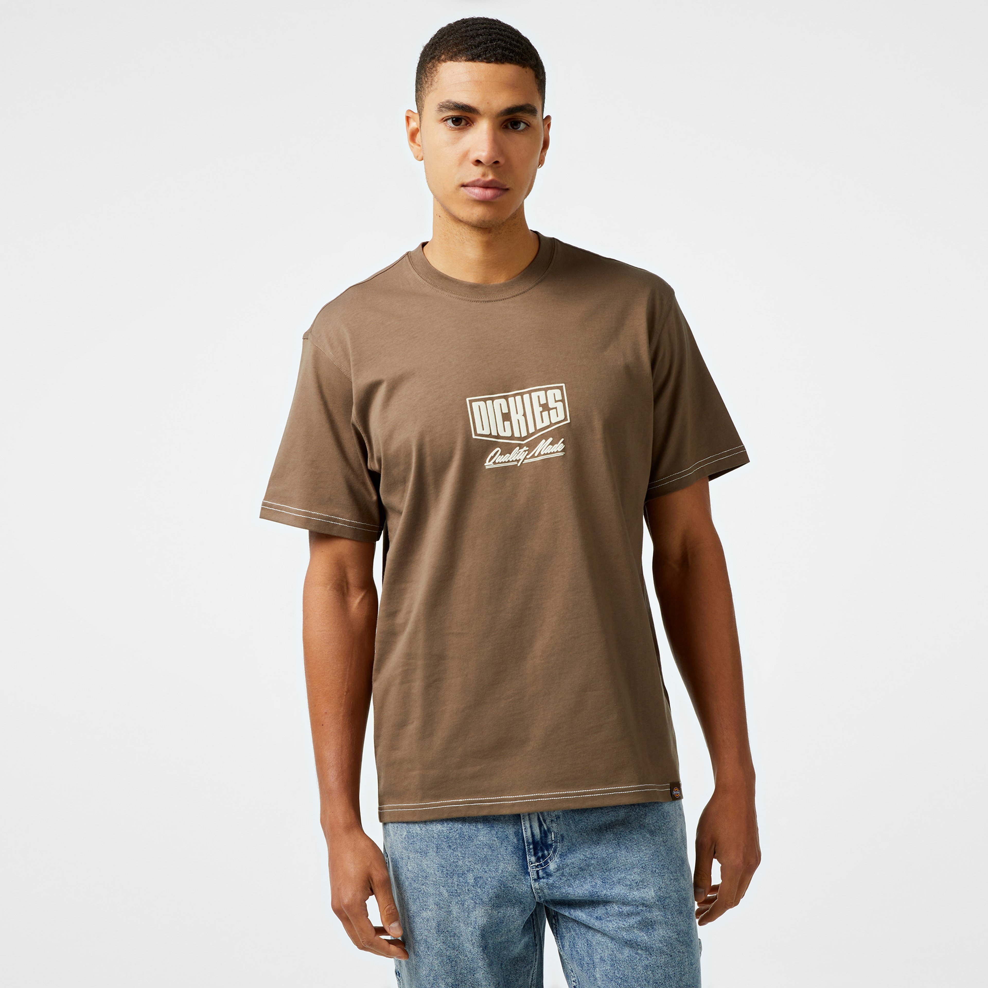 Dickies Philipsburg Erkek Kahverengi T-Shirt