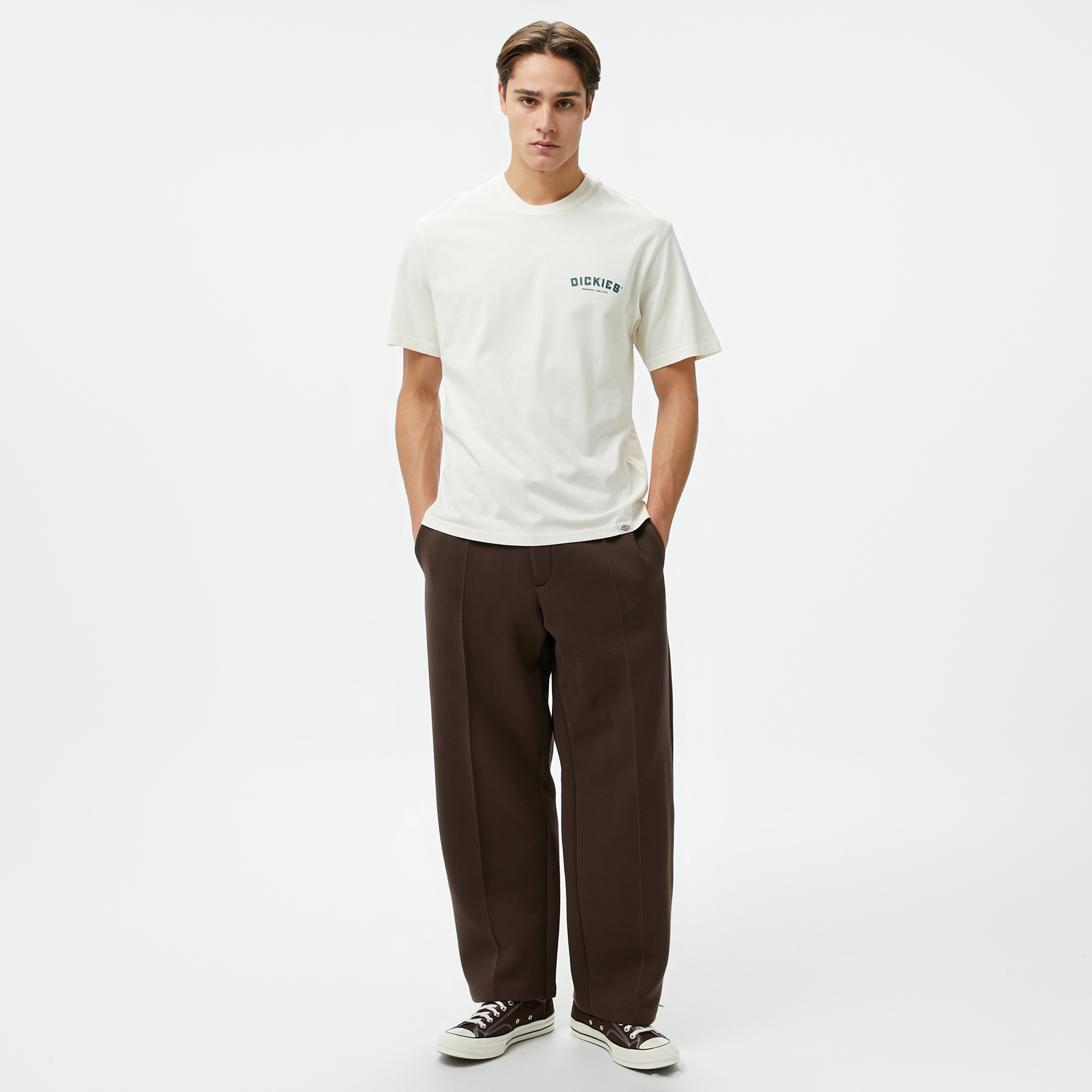Dickies Dickies Builder Erkek Krem T-Shirt