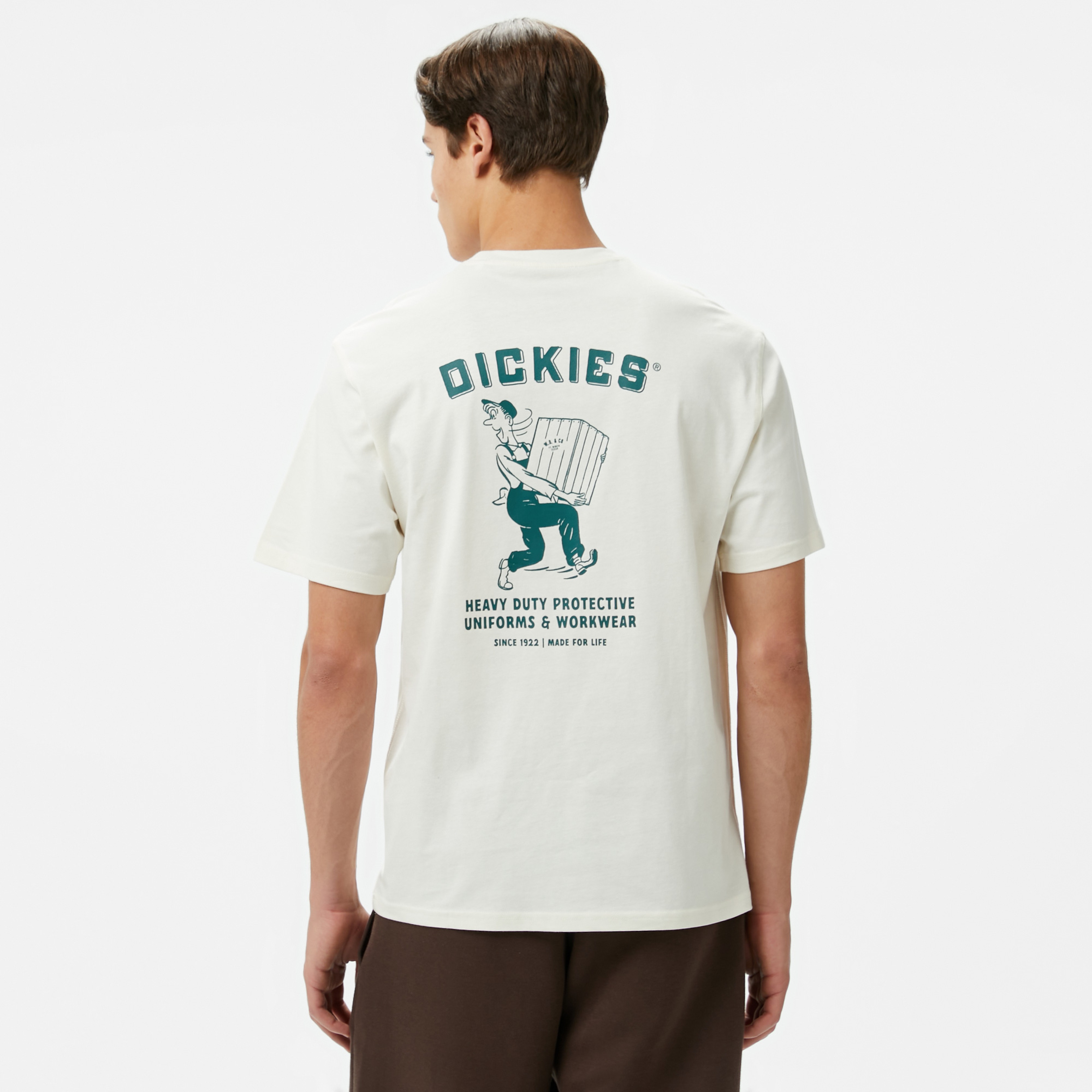 Dickies Dickies Builder Erkek Krem T-Shirt