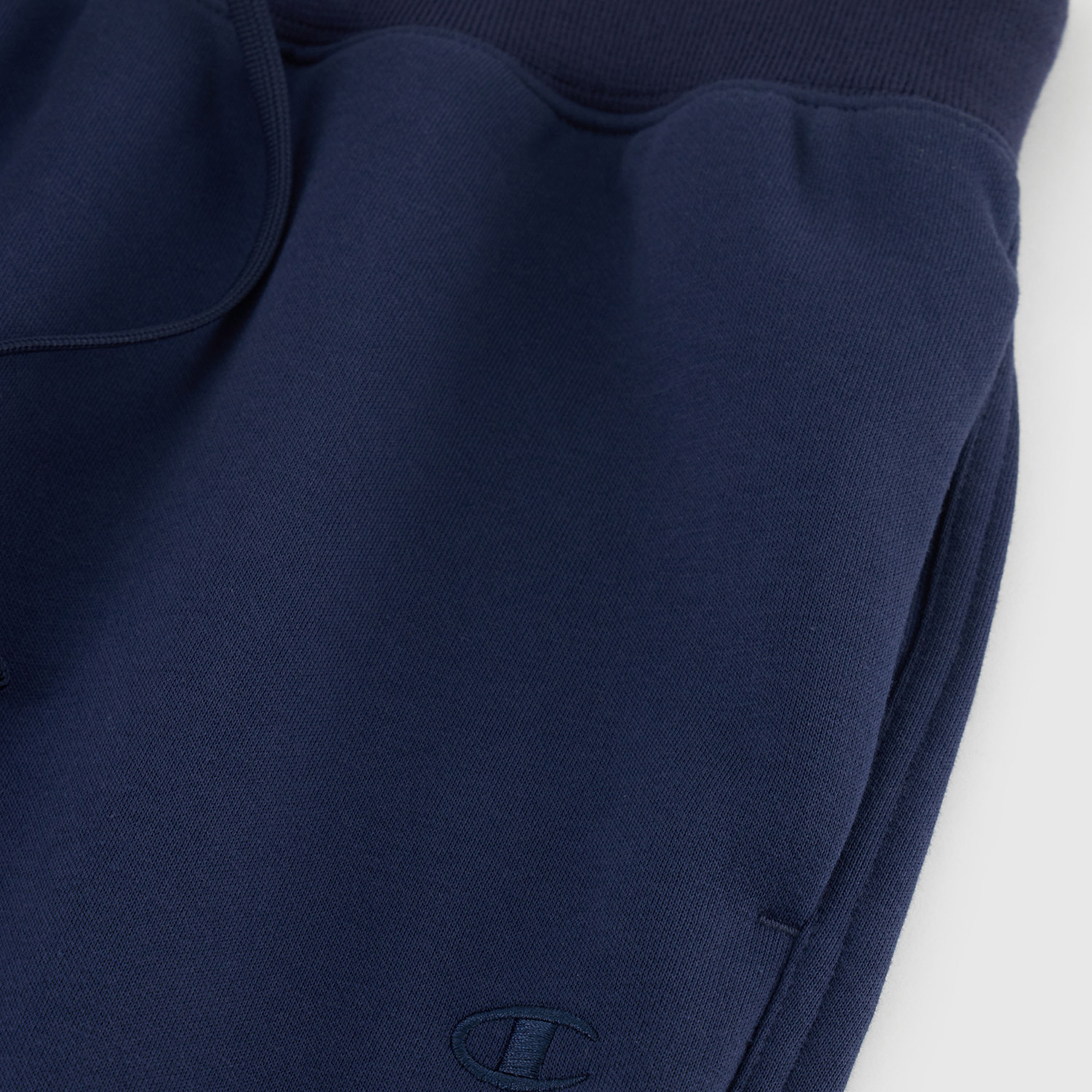 Champion Tonal C Logo Fleece Jogger Erkek Lacivert Eşofman Altı