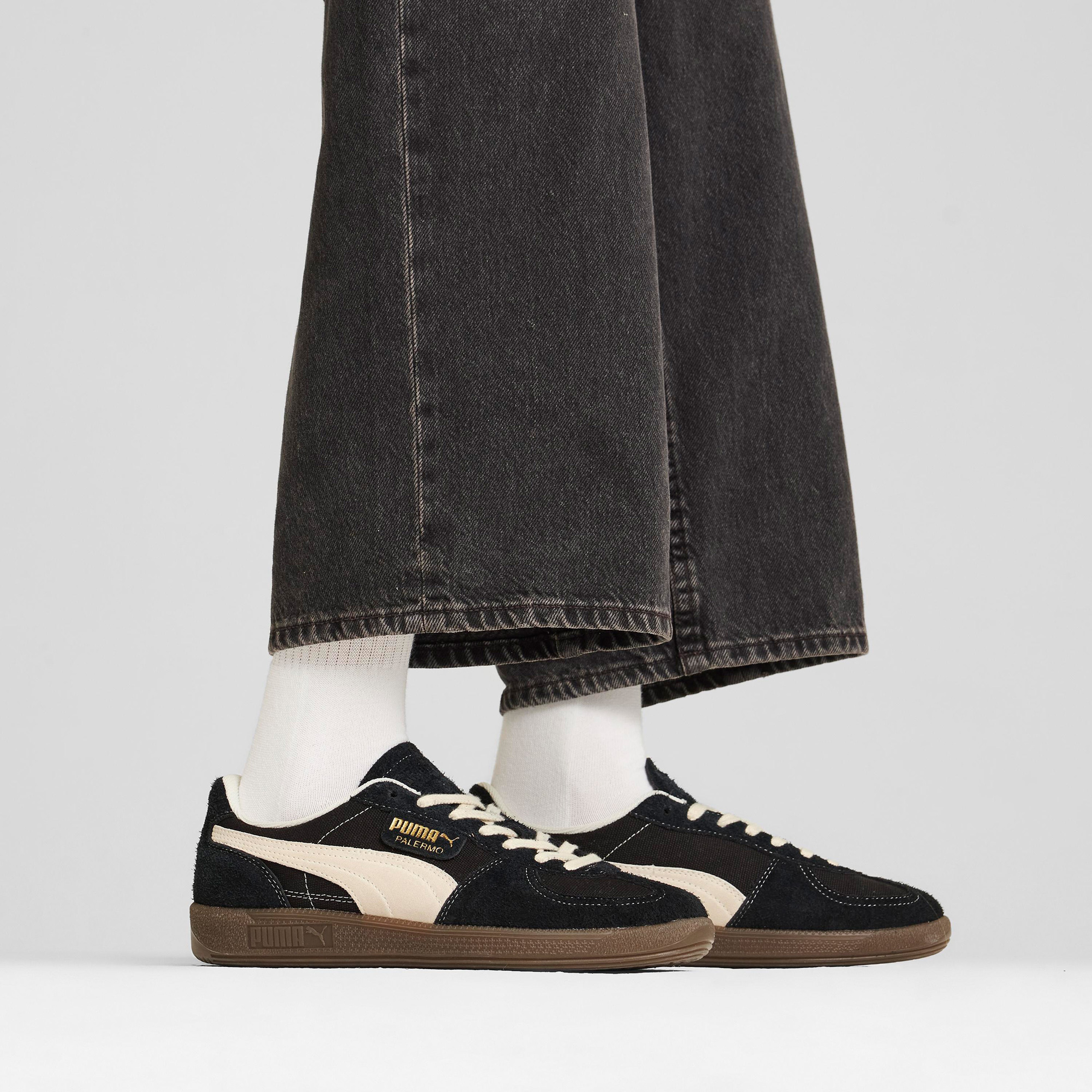 Puma Palermo Vintage Erkek Siyah Spor Ayakkabı