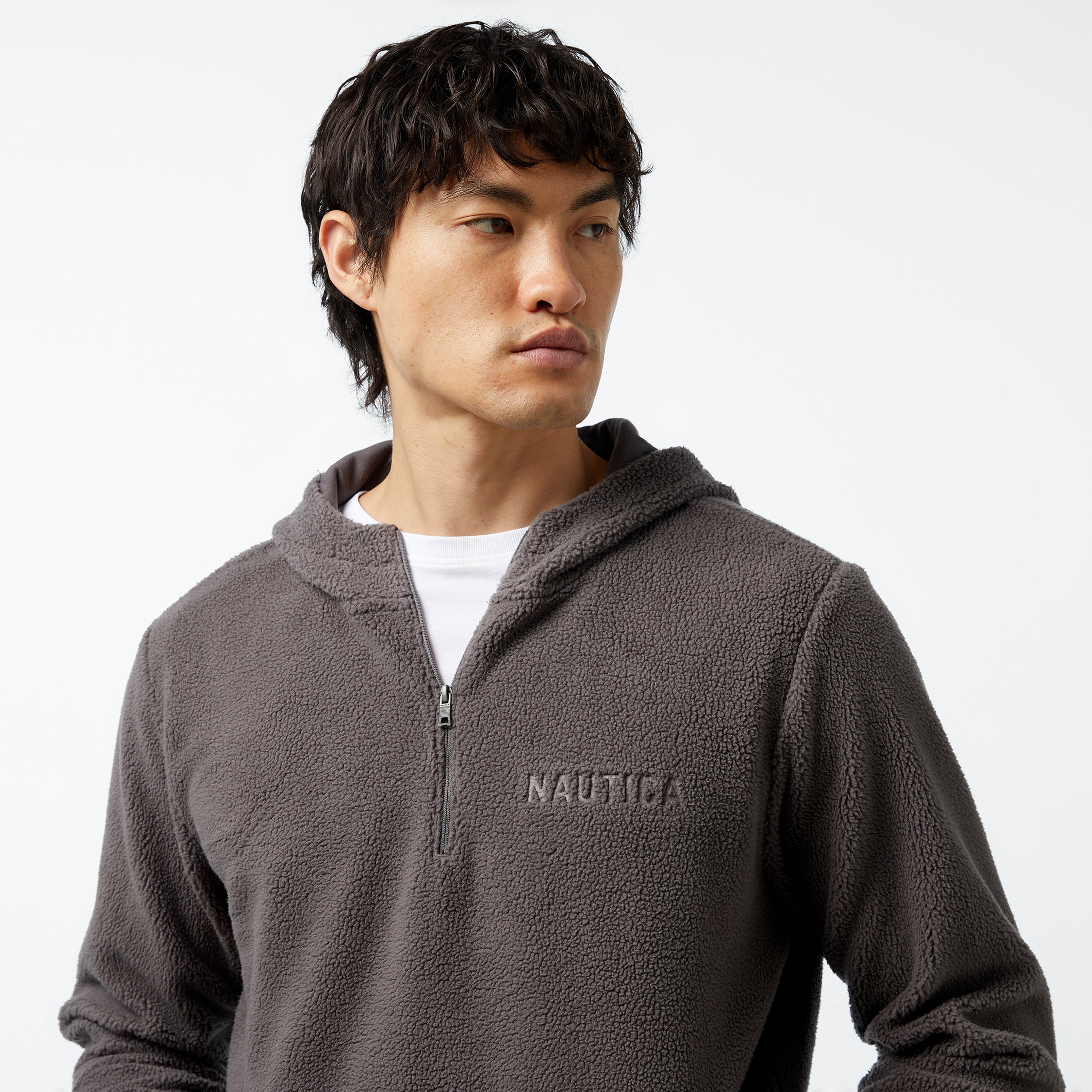 Nautica Erkek Gri Regular Fit Sweatshirt