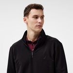 Nautica Erkek Siyah Regular Fit Sweatshirt