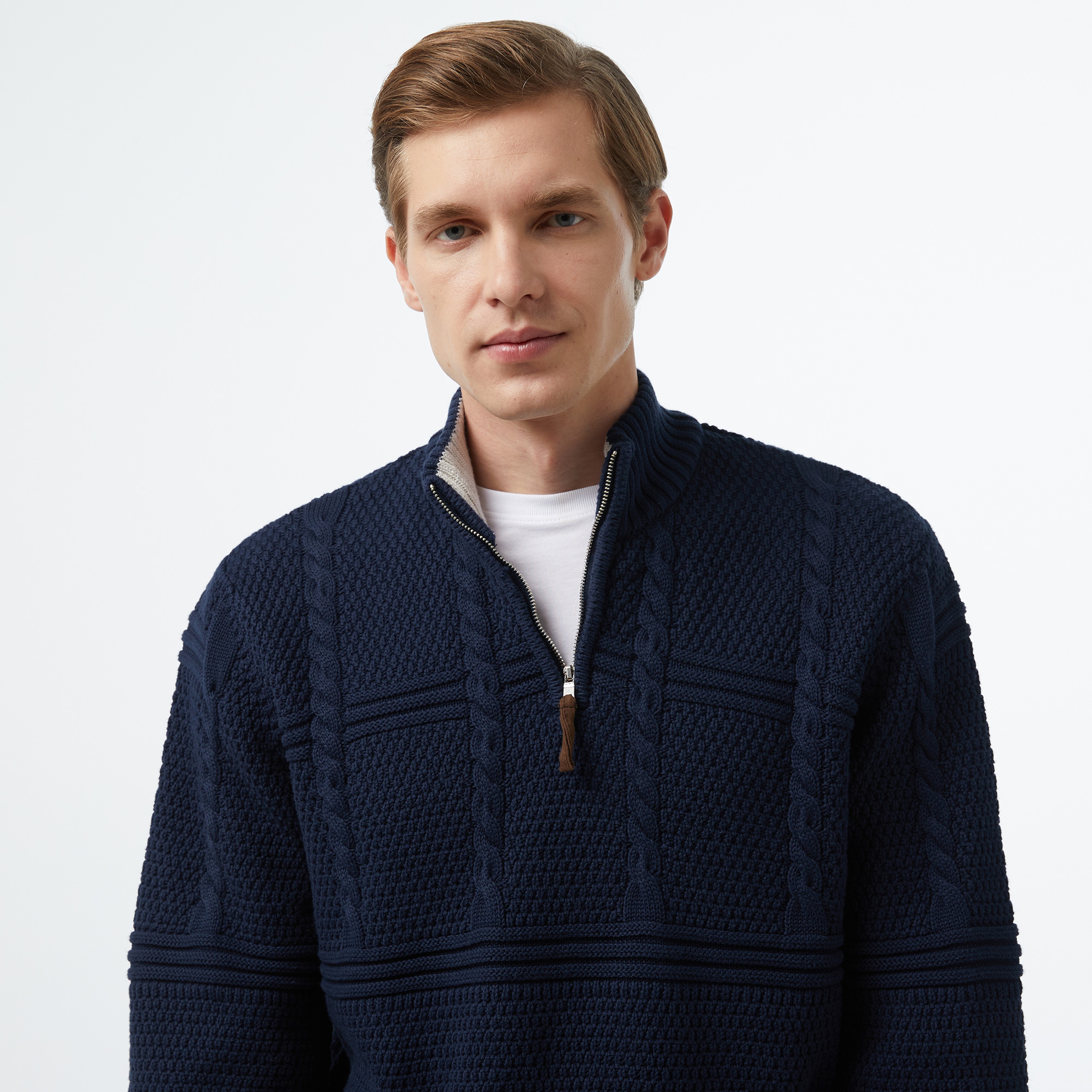 Nautica Erkek Lacivert Regular Fit Kazak