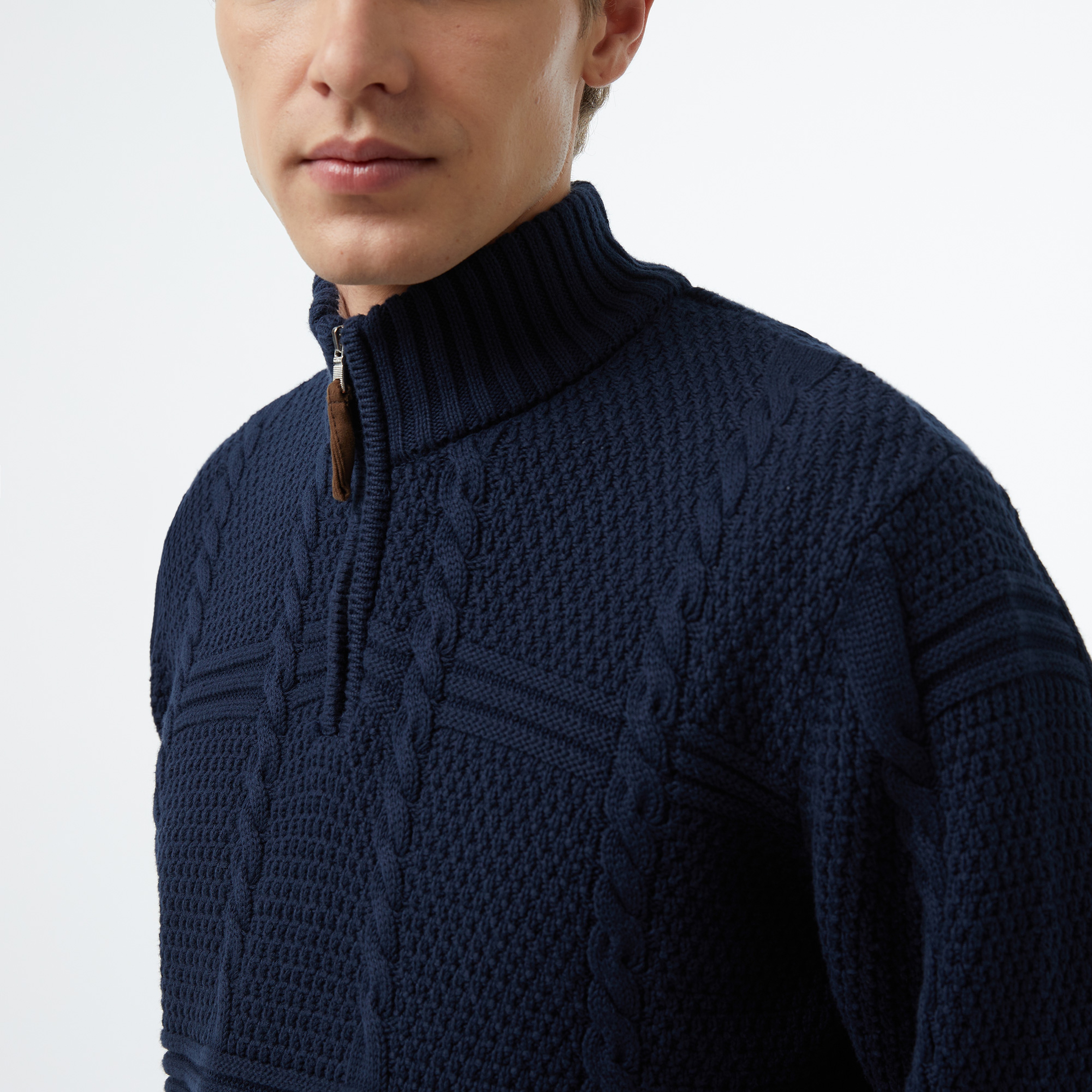 Nautica Erkek Lacivert Regular Fit Kazak