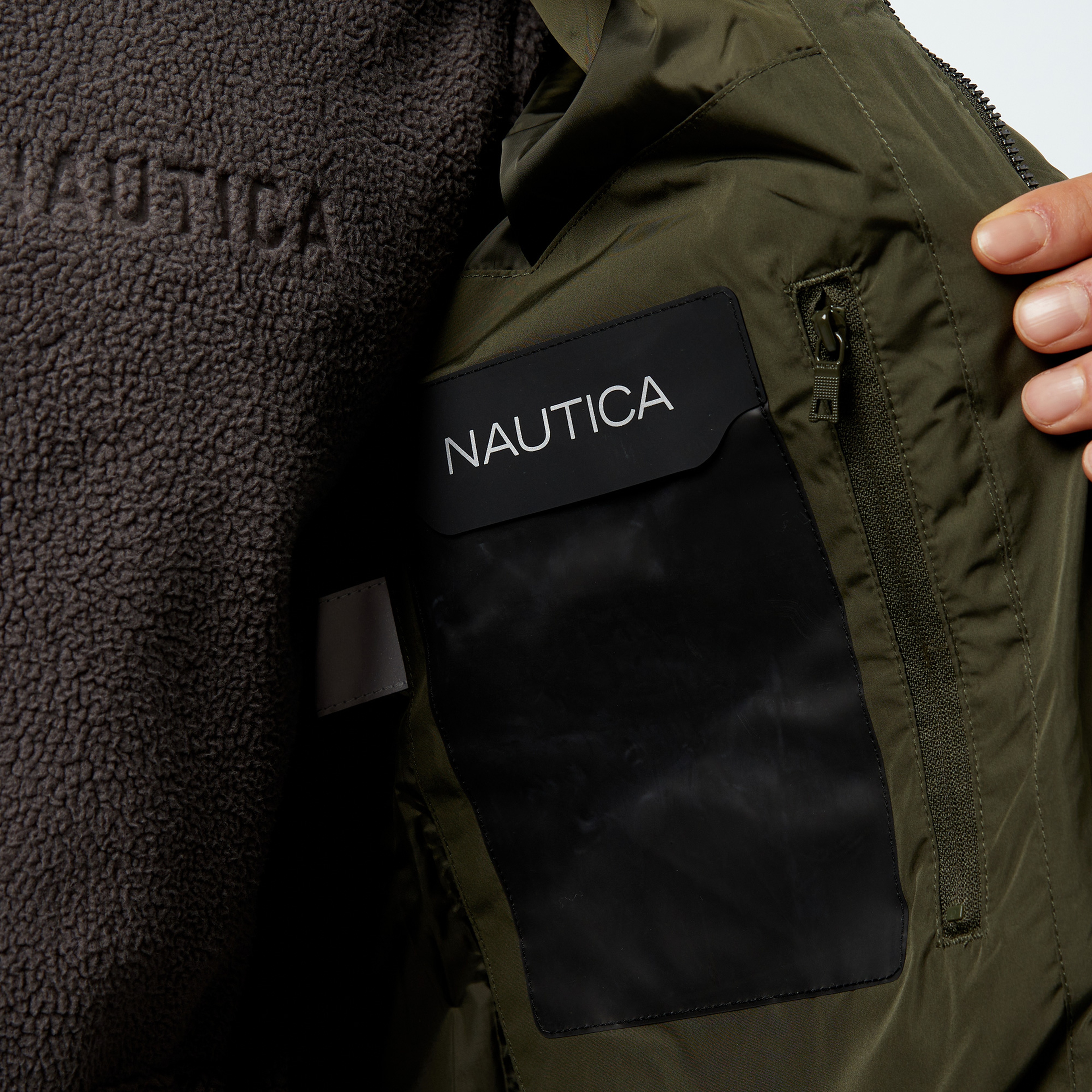 Nautica Erkek Yeşil Mont