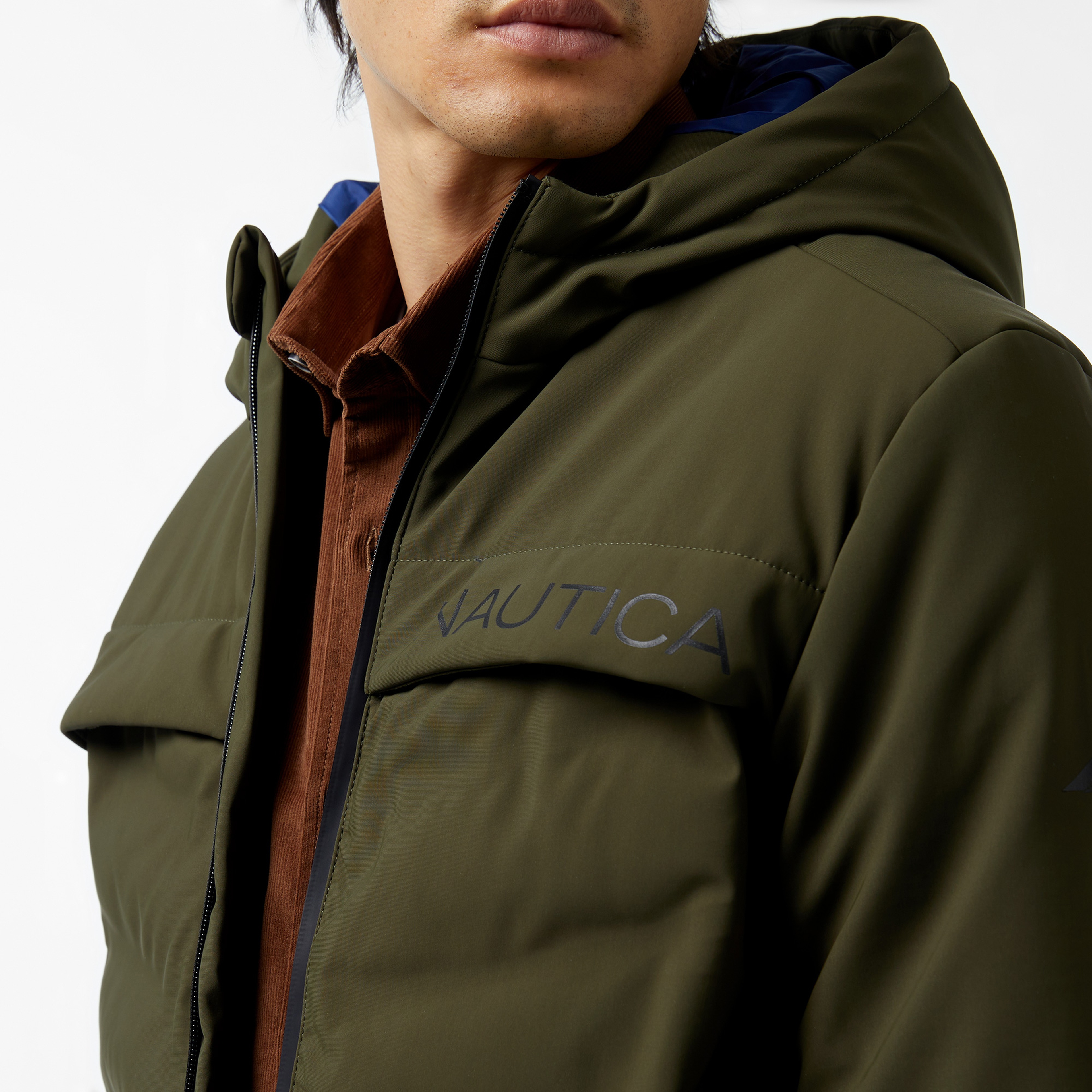 Nautica Erkek Yeşil Mont